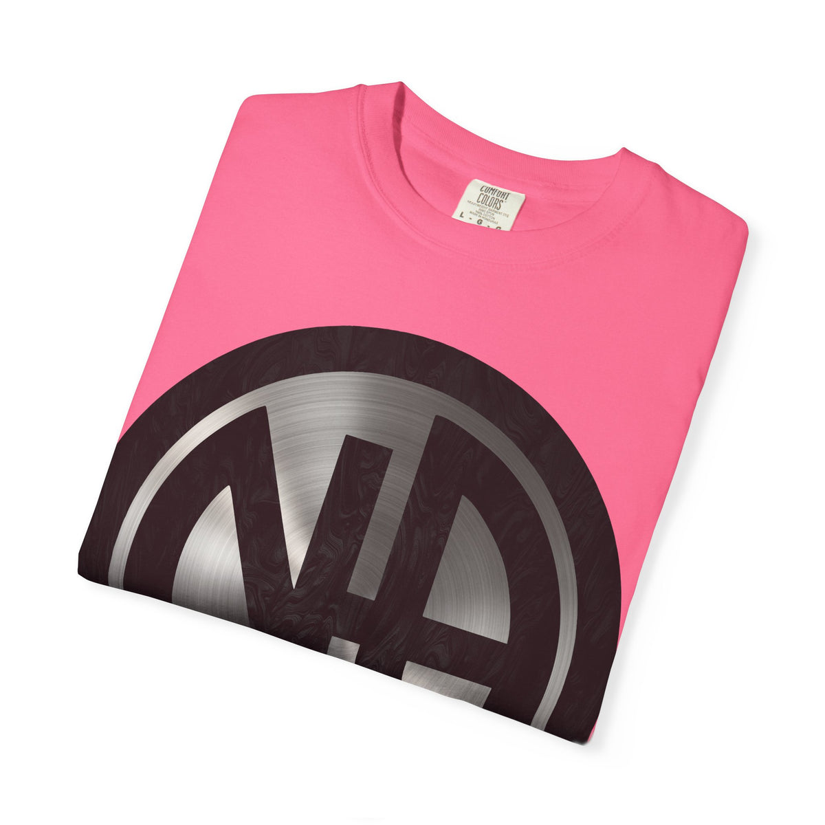 Narcotics Anonymous NA Logo – Metal & Black Recovery Symbol Art T-Shirt, Recovery T-Shirt