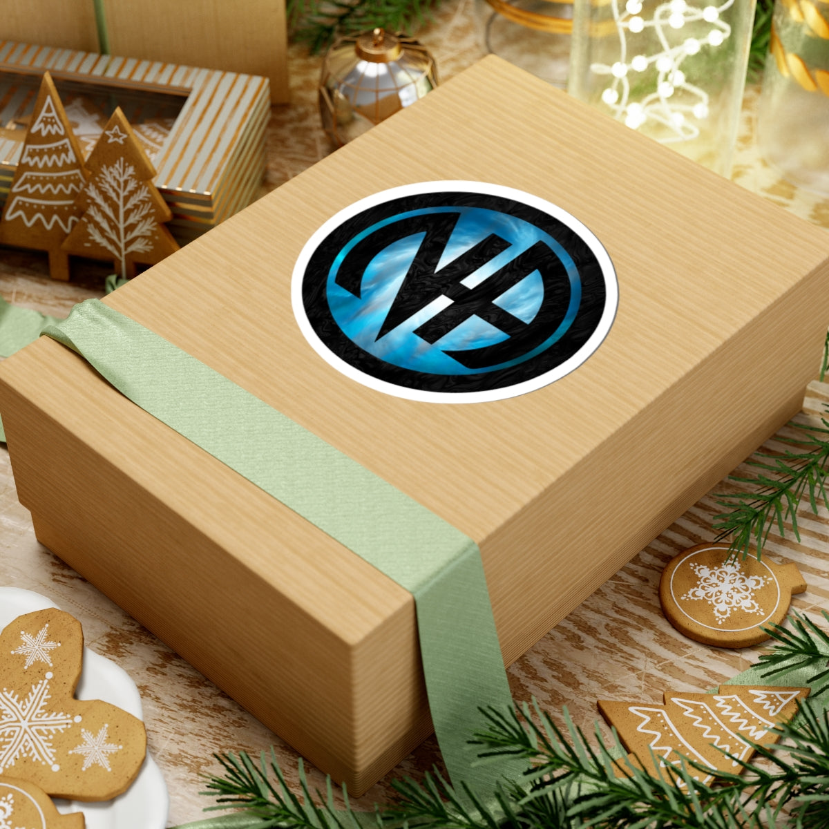 Storm Narcotics Anonymous Symbol Sticker – Bold Recovery Support ArtKiss-Cut Stickers