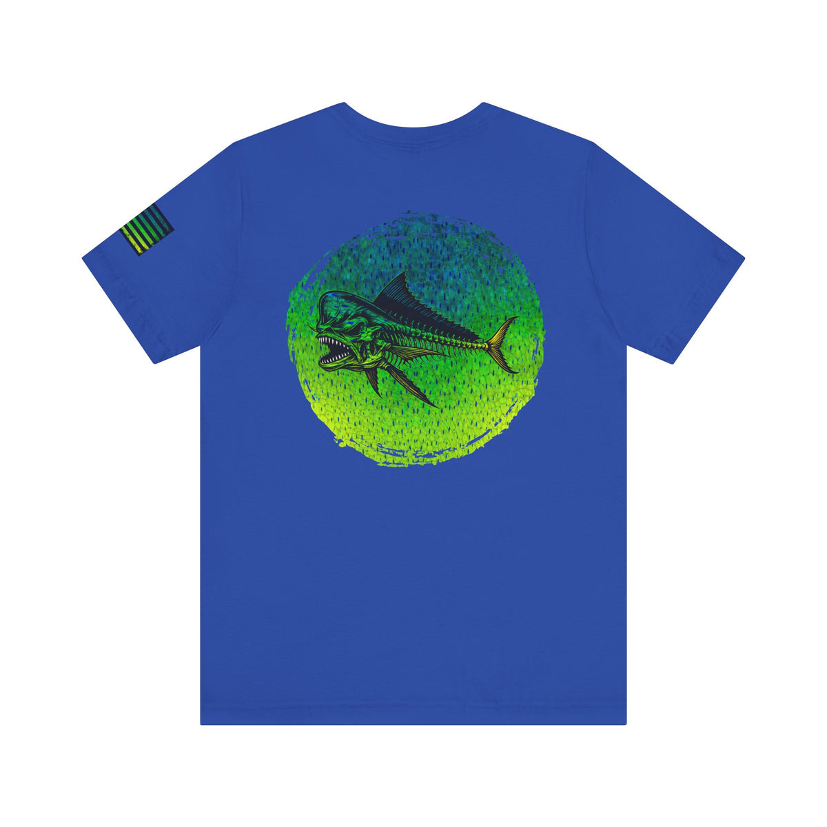 The Mahi Mahi Grunge Tee, Patriotic USA Shirt, Vintage American Flag