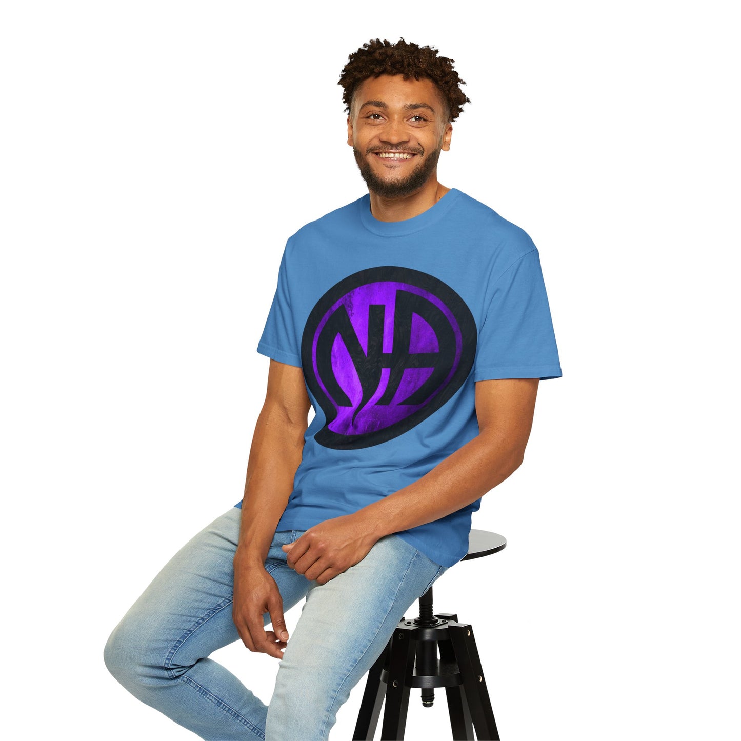 Narcotics Anonymous NA Logo – Purple & Black Recovery Symbol Art T-Shirt, Recovery T-Shirt