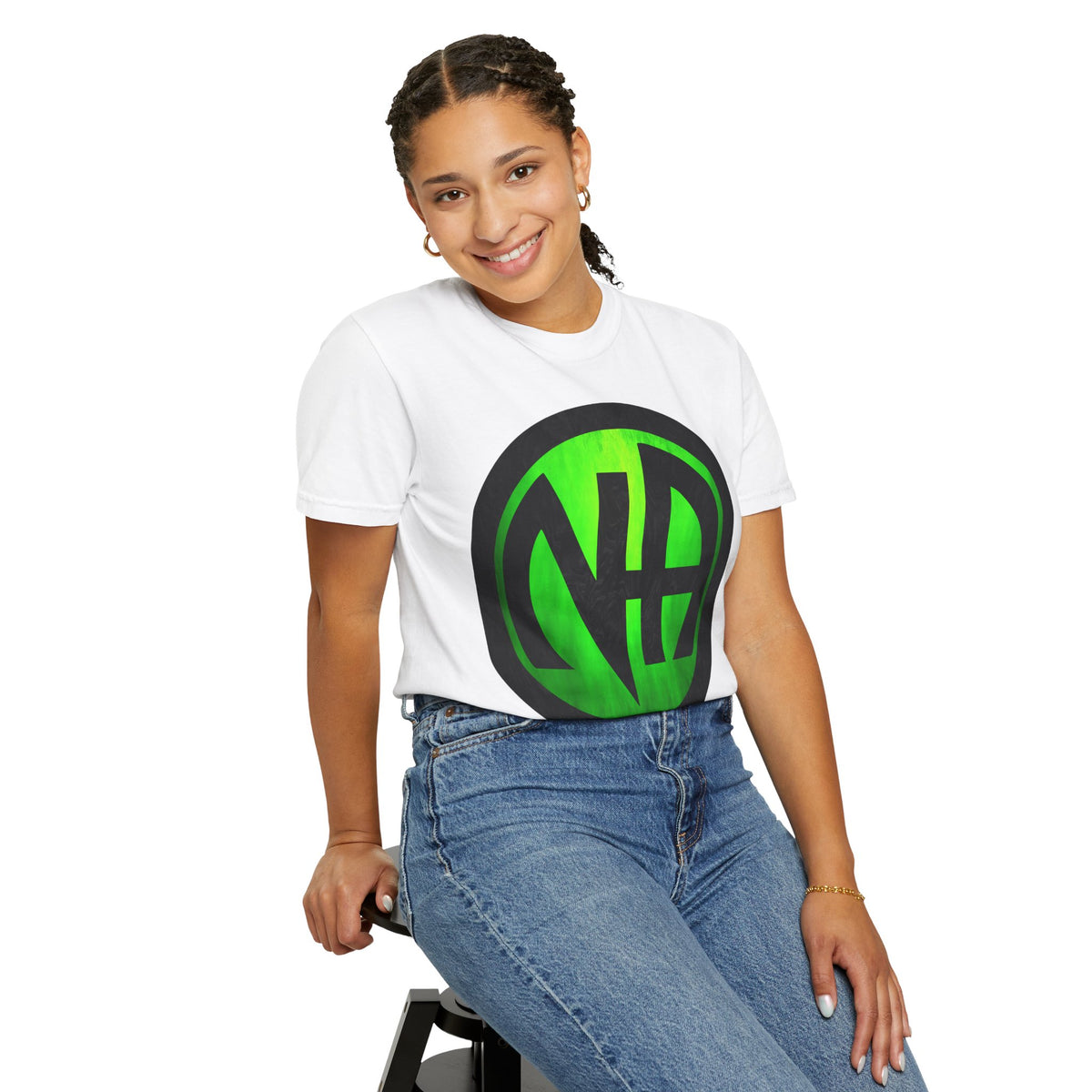 Narcotics Anonymous NA Logo – Green & Black Recovery Symbol Art T-Shirt, Recovery T-Shirt