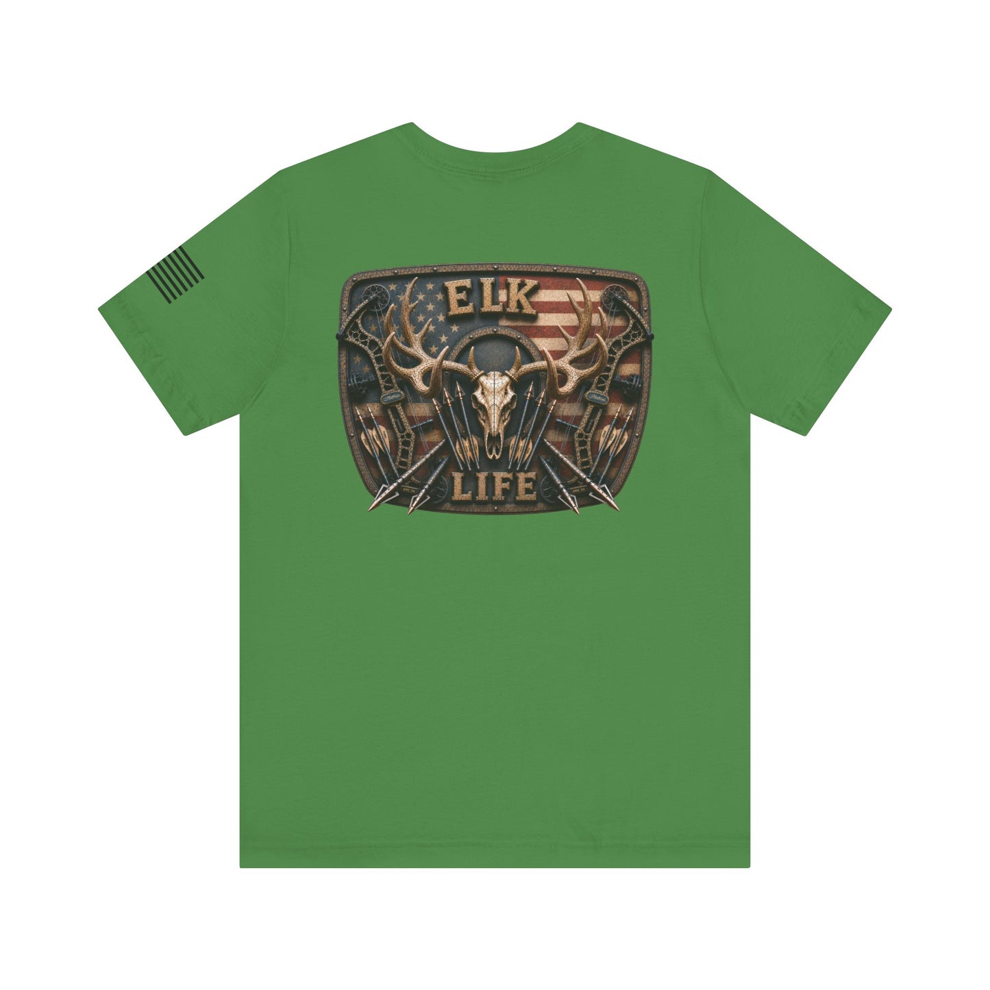 Elk Life American Archery Hunting T-Shirt – WRAEVN OUTDOORS Bowhunter Tee