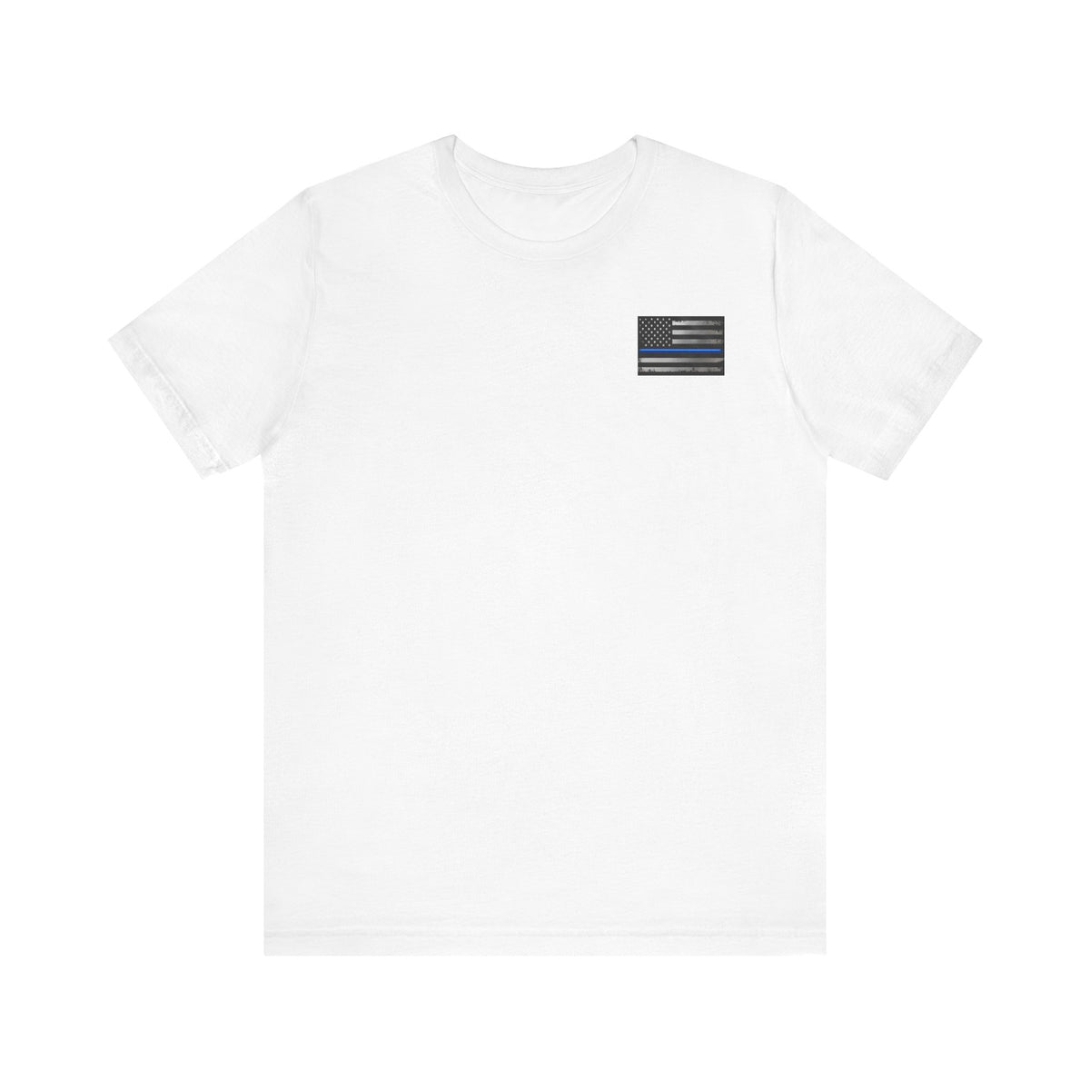 K9 Blue Line Paw Print Tee