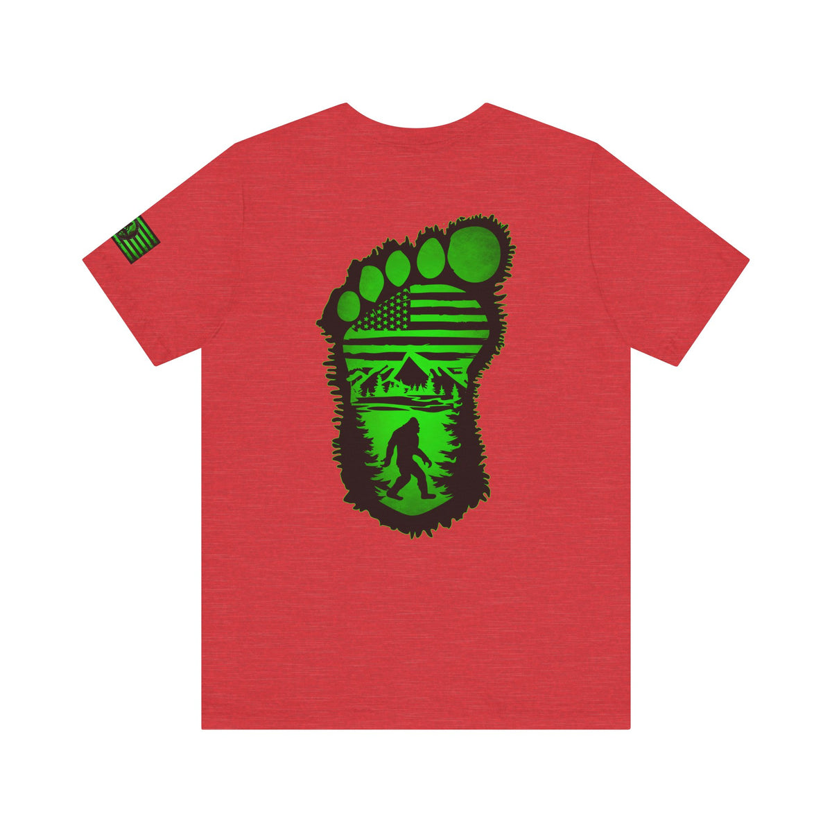 Bigfoot Adventure Tee, Unisex Graphic Tee, Nature Lovers Shirt, Hiking Outfit, Outdoor Exploration Clothing