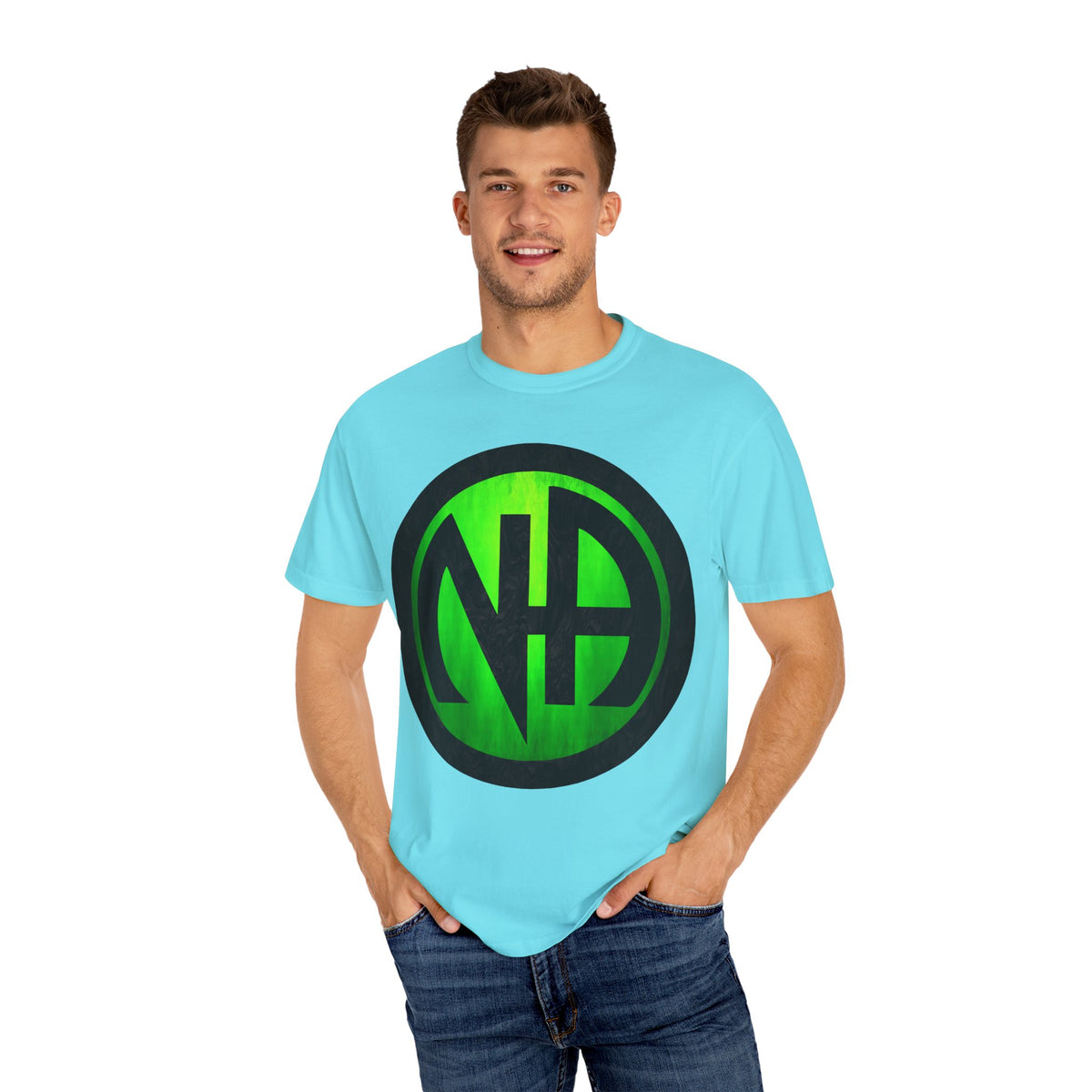 Narcotics Anonymous NA Logo – Green & Black Recovery Symbol Art T-Shirt, Recovery T-Shirt