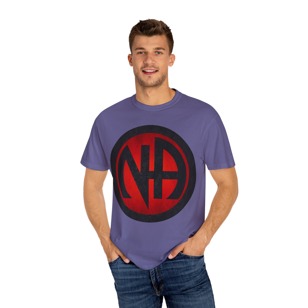 Narcotics Anonymous NA Logo – Red & Black Recovery Symbol Art T-Shirt, Recovery T-Shirt