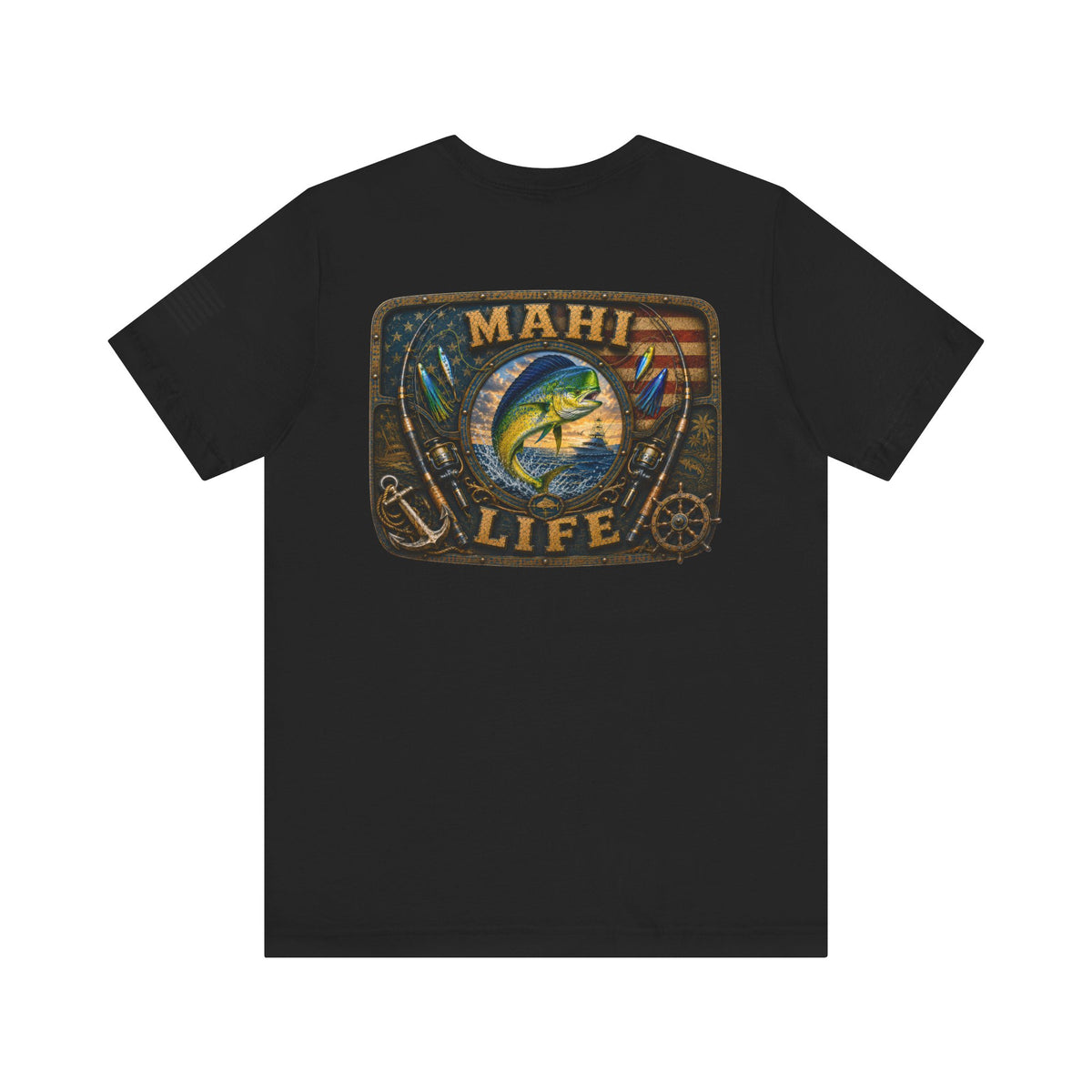 Mahi Life Mahi Mahi Fishing T-Shirt – WRAEVN OUTDOORS Offshore Angler Tee