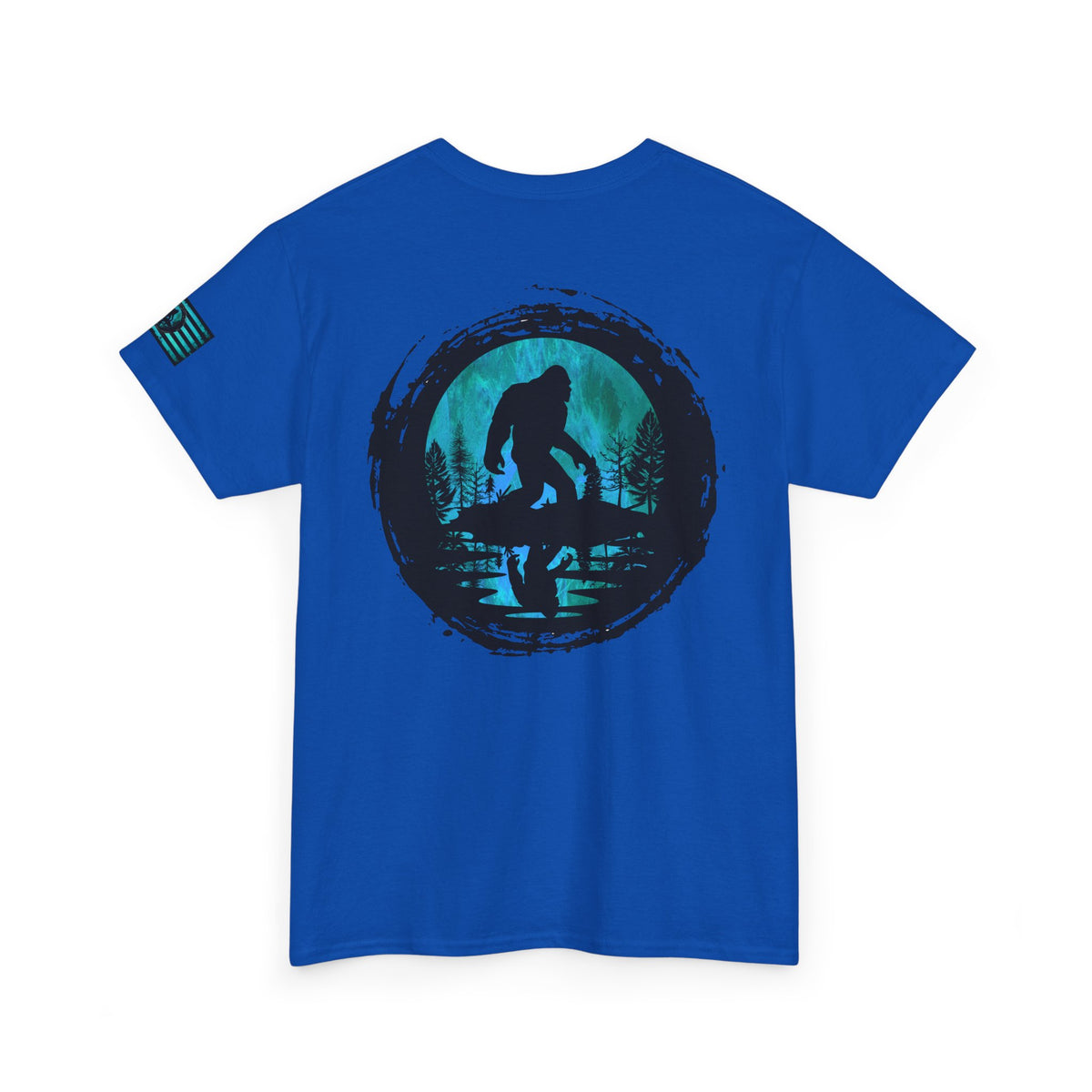 Bigfoot Adventure Unisex Heavy Cotton Tee – Perfect for Outdoorsy Souls, Nature Lovers, Hiking, Camping, Gifts