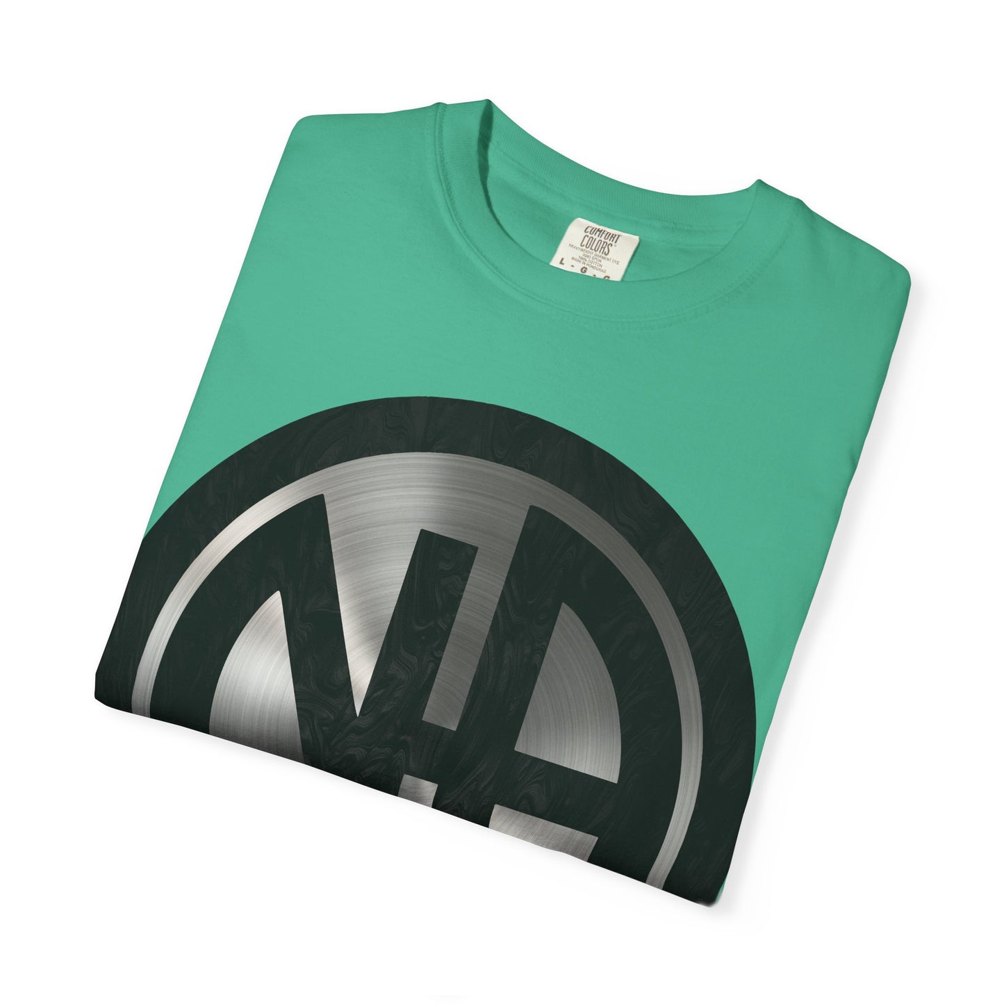 Narcotics Anonymous NA Logo – Metal & Black Recovery Symbol Art T-Shirt, Recovery T-Shirt
