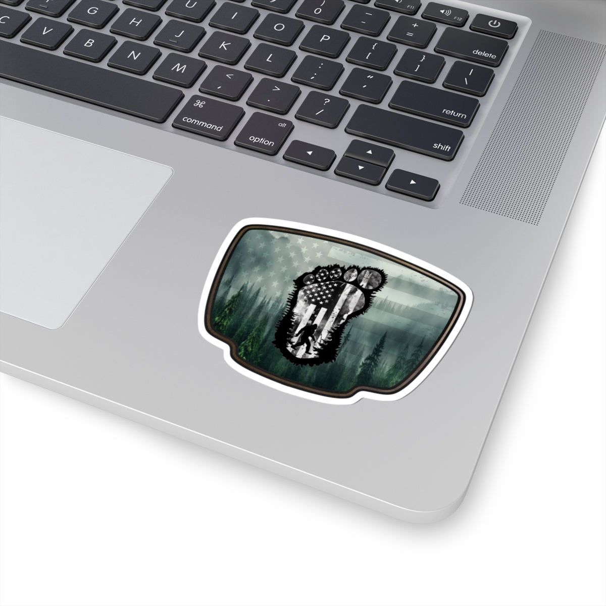 BigFoot Patriot kiss-cut stickers