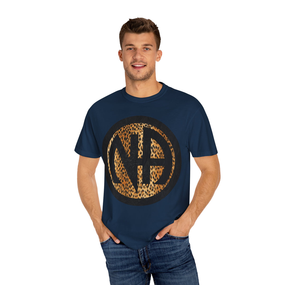 Narcotics Anonymous NA Logo – Leopard Print Recovery Symbol Art T-Shirt, Recovery T-Shirt