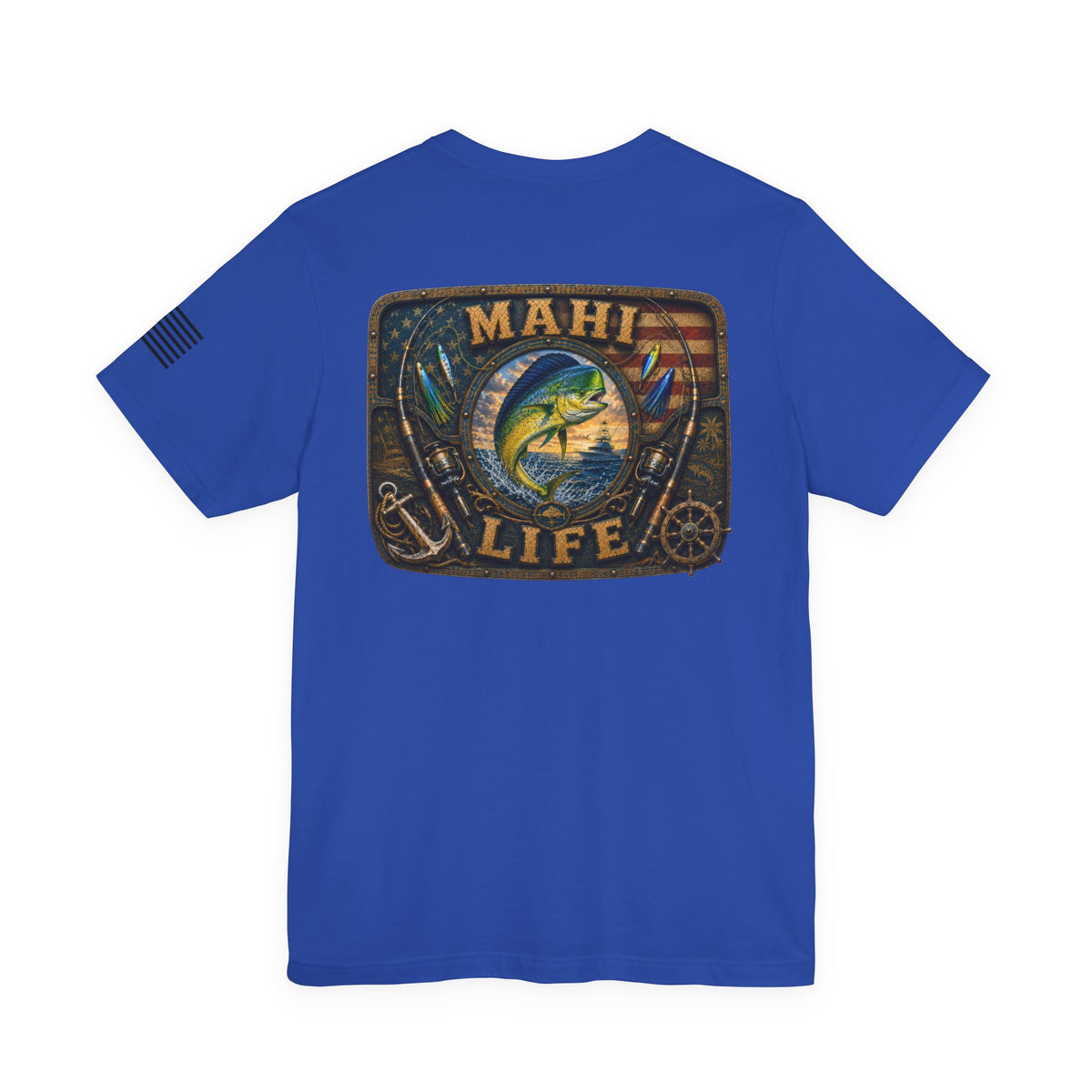 Mahi Life Mahi Mahi Fishing T-Shirt – WRAEVN OUTDOORS Offshore Angler Tee