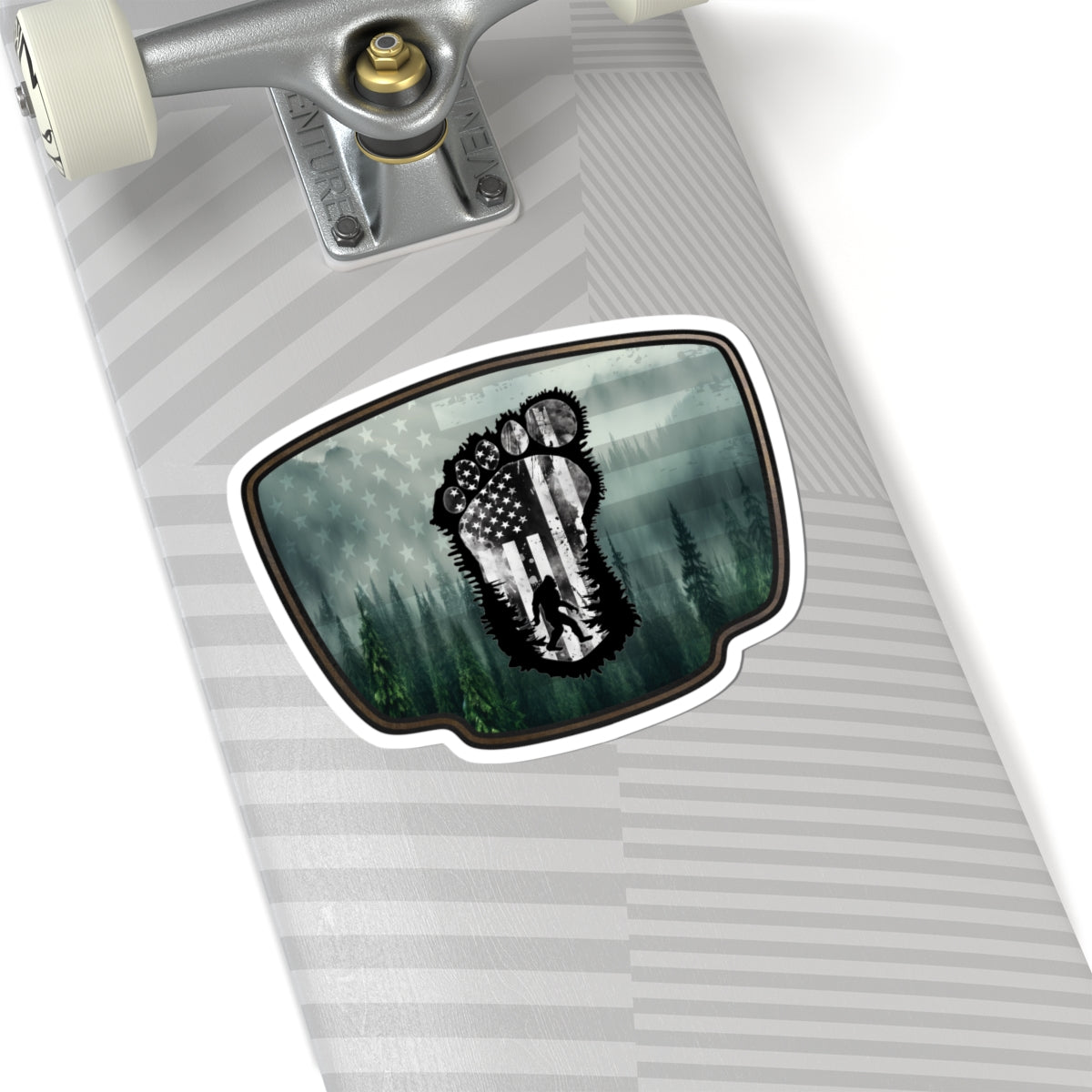 BigFoot Patriot kiss-cut stickers