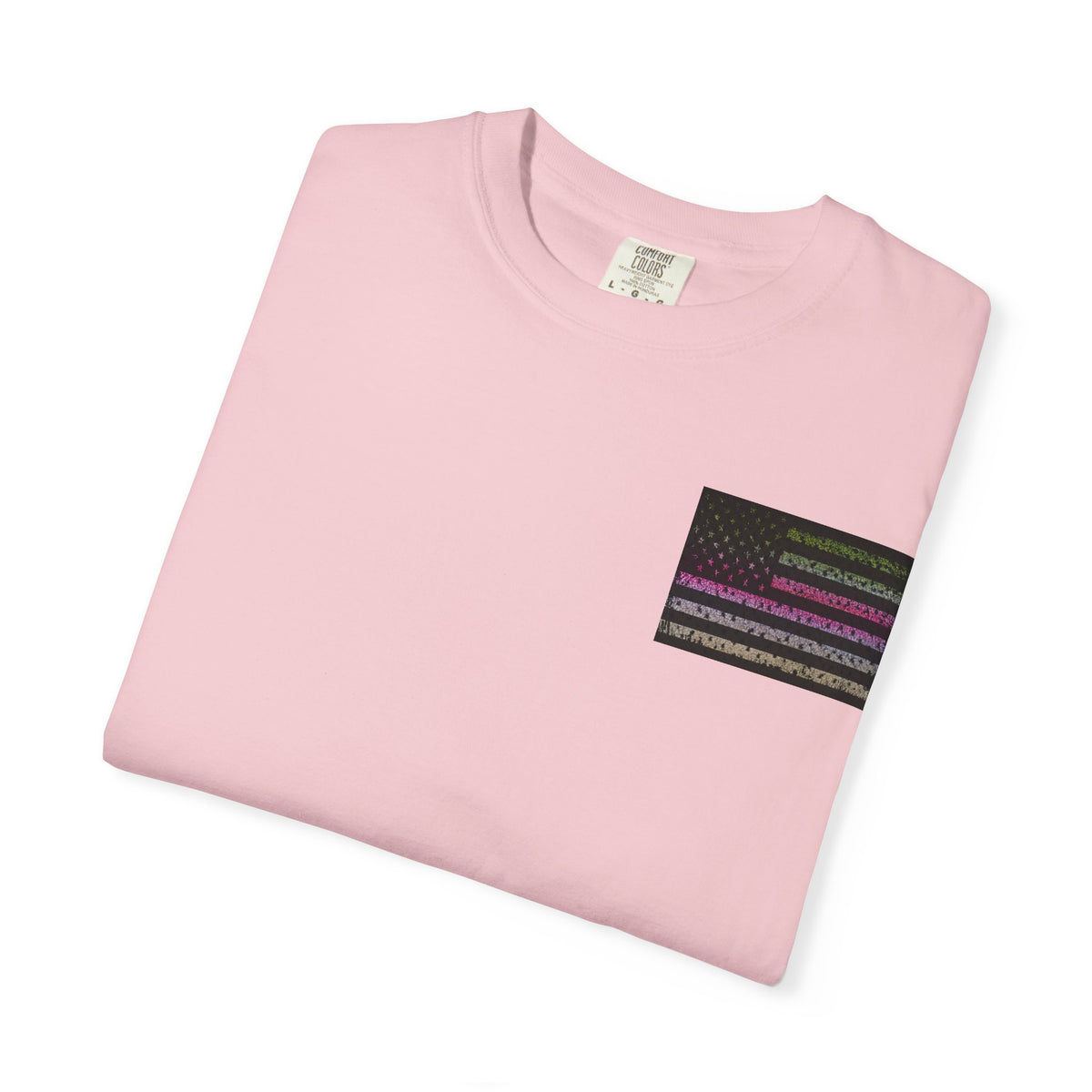 Trout Life T-Shirt — Fishing Graphic Tee with Trout & American Flag