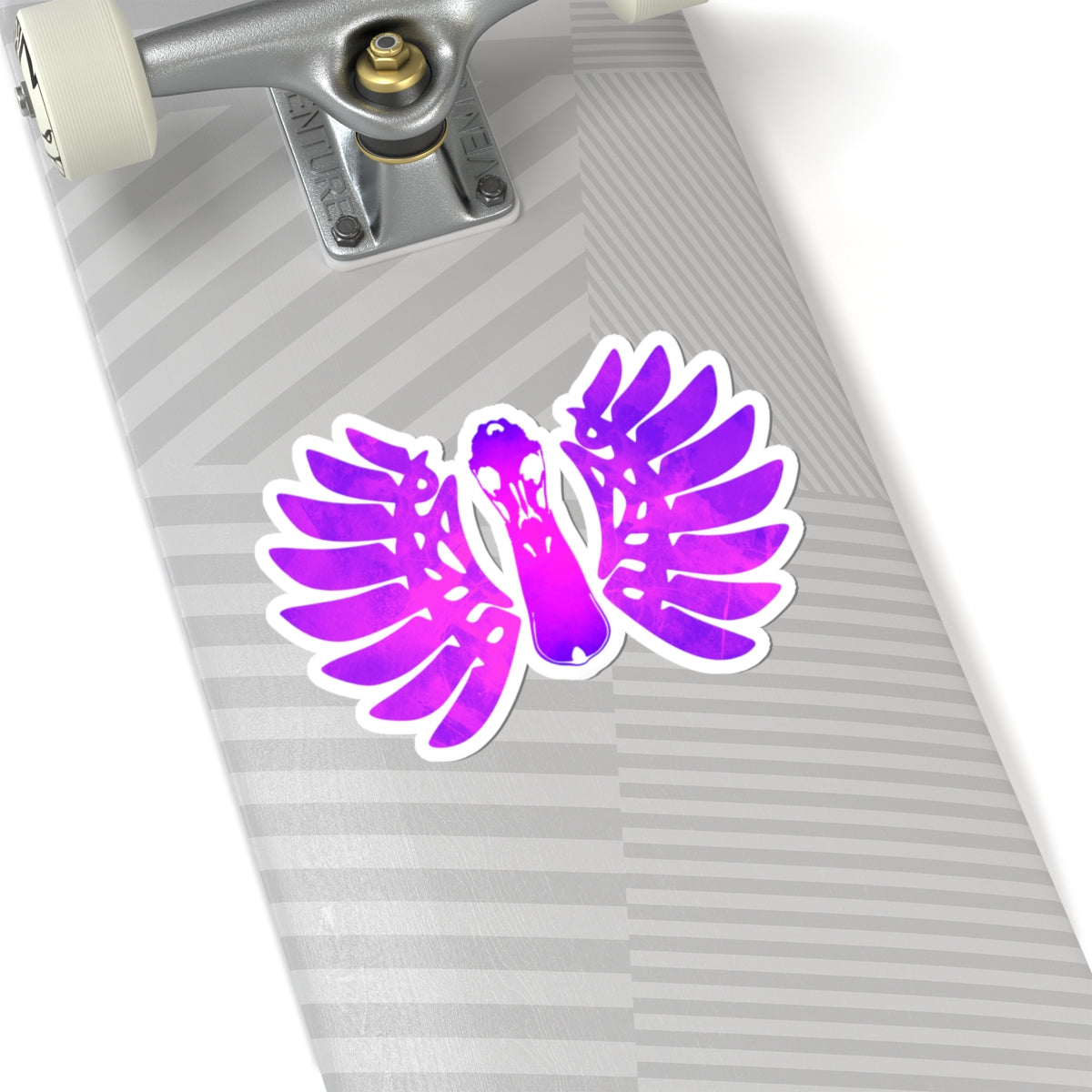 Pink Duck Hunting Badge Patriot kiss-cut stickers
