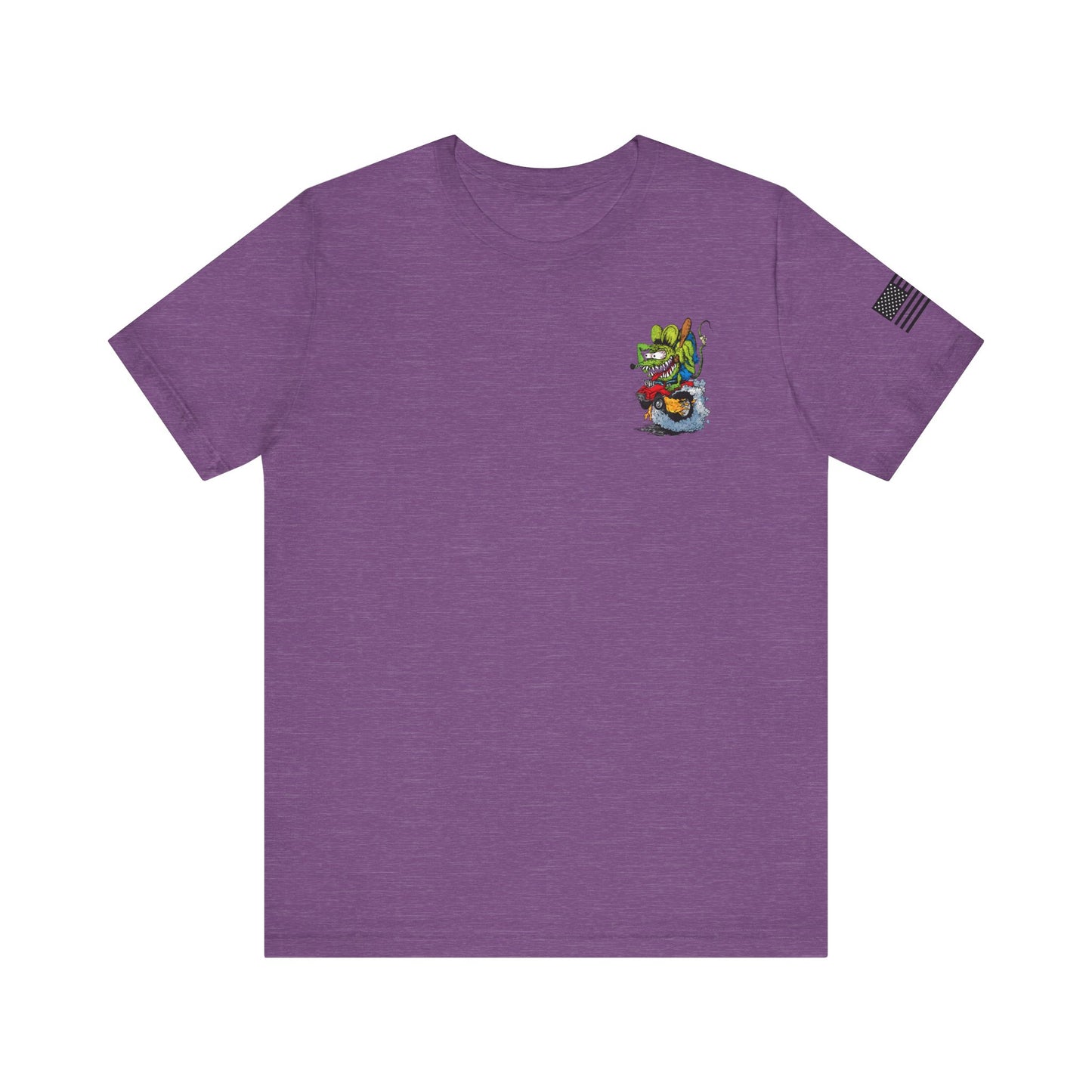 Rat Fink Monster Hot Rod Burnout – Wild Cartoon Drag Racer Tee