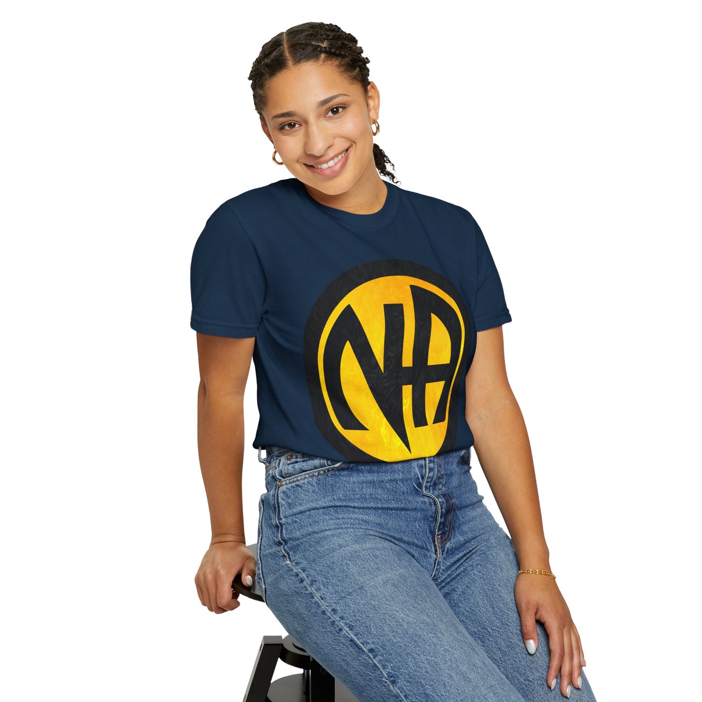 Narcotics Anonymous NA Logo – Yellow & Black Recovery Symbol Art T-Shirt, Recovery T-Shirt