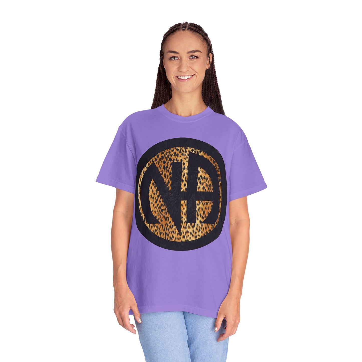 Narcotics Anonymous NA Logo – Leopard Print Recovery Symbol Art T-Shirt, Recovery T-Shirt