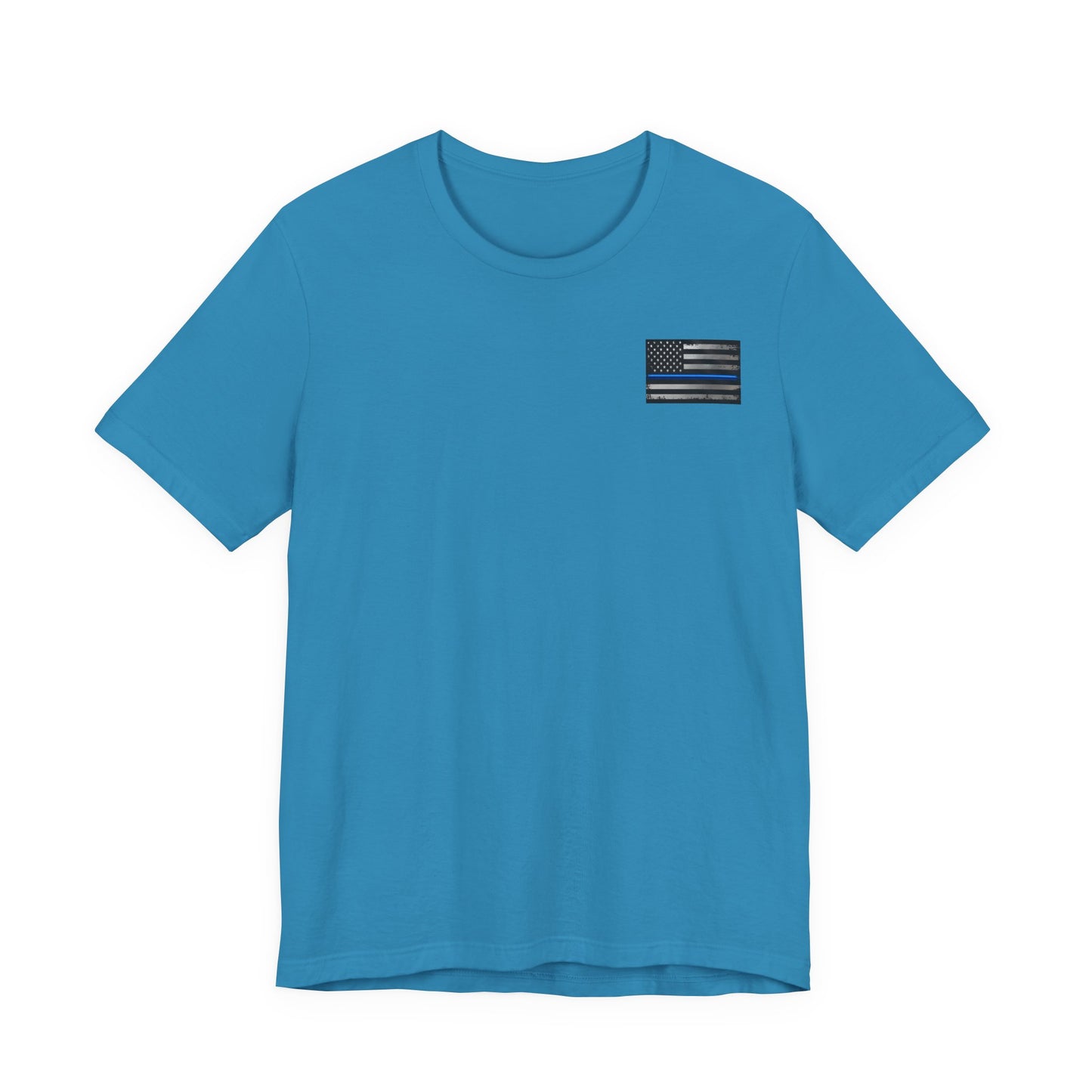 K9 Blue Line Paw Print Tee