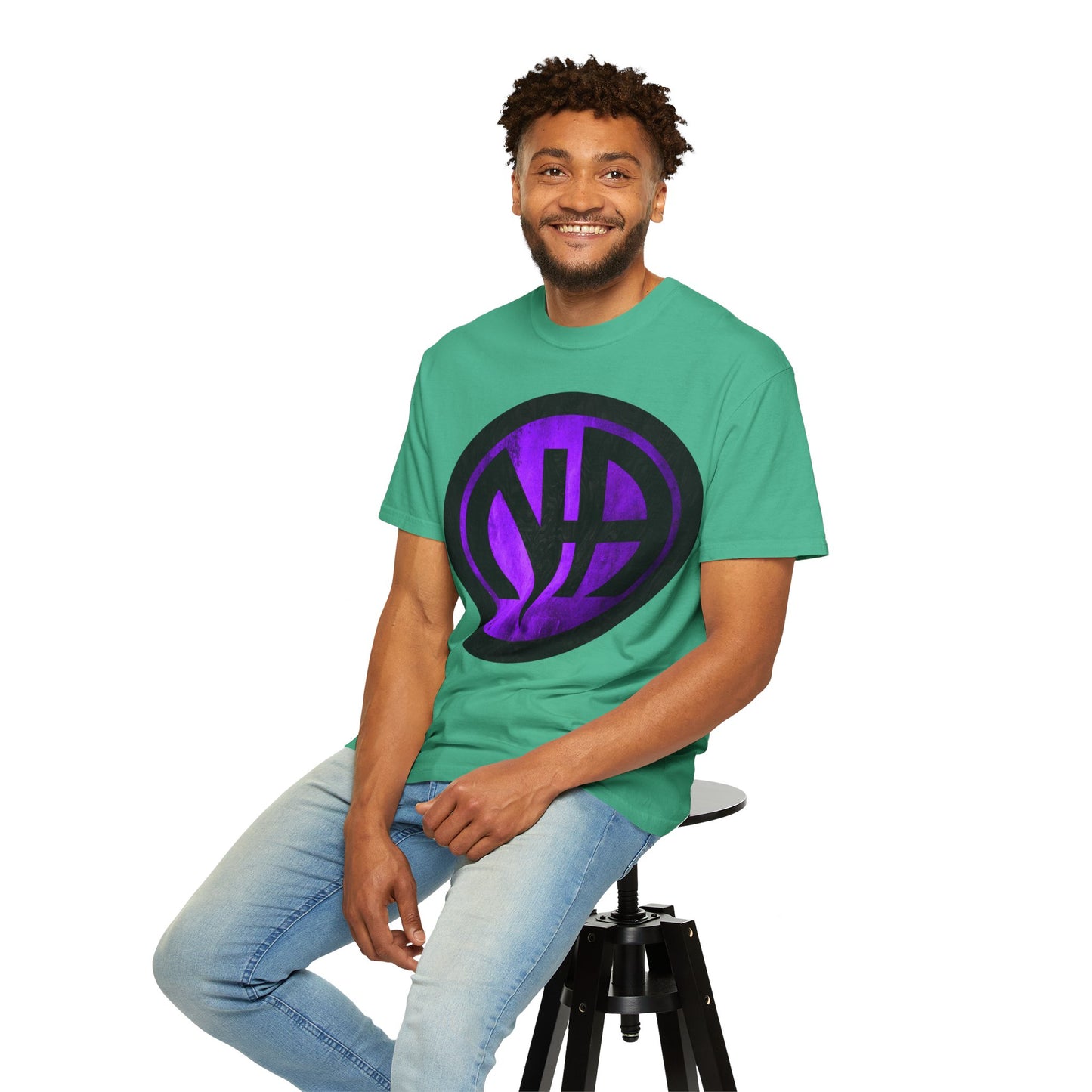 Narcotics Anonymous NA Logo – Purple & Black Recovery Symbol Art T-Shirt, Recovery T-Shirt