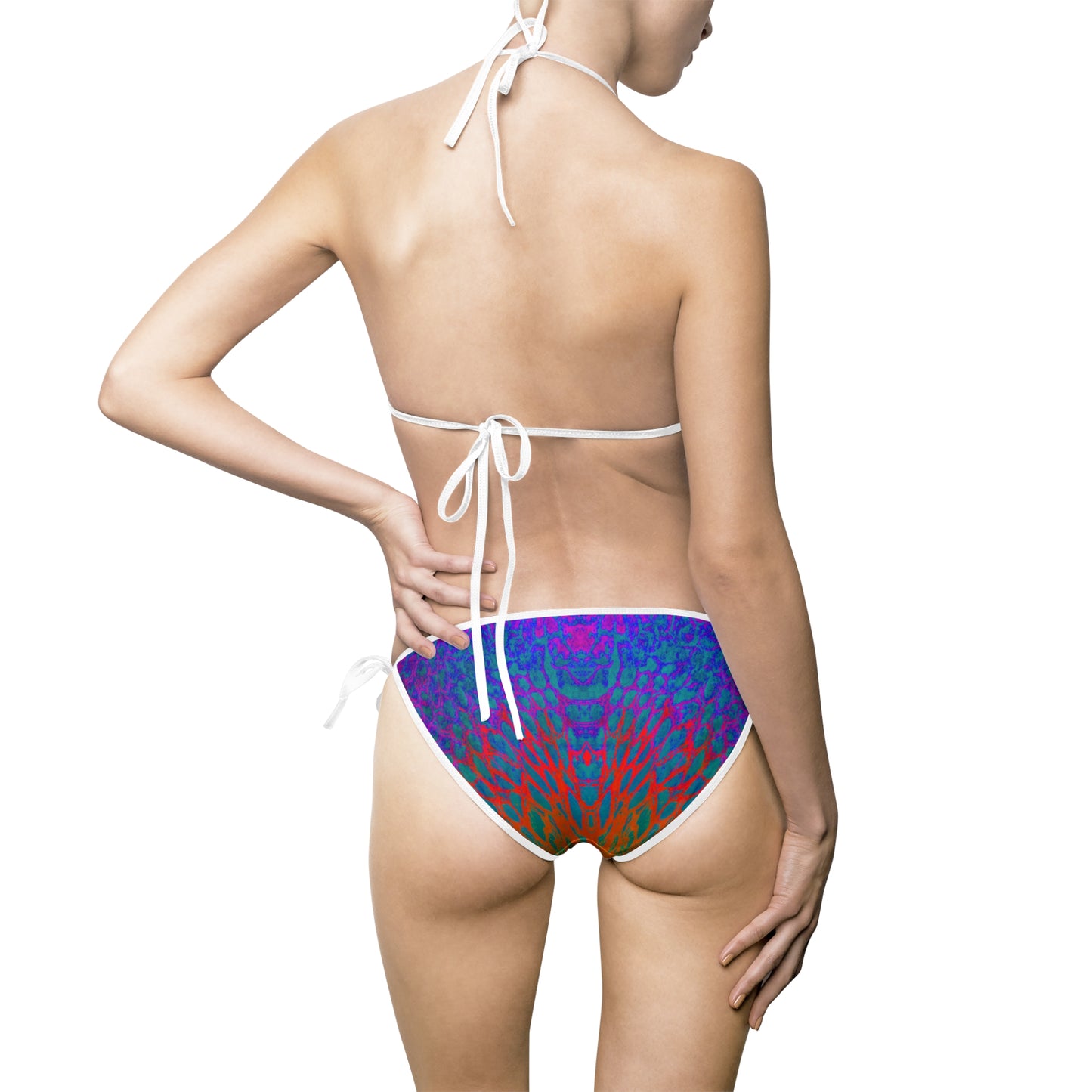 Parrotfish Bikini – Vibrant Coral Reef-Inspired Tropical Swimsuit for Women