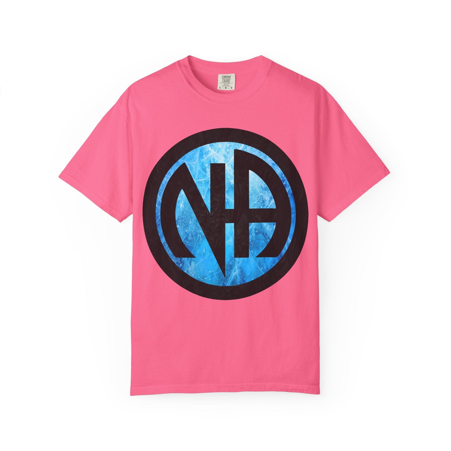 Narcotics Anonymous NA Logo – Blue Ice & Black Recovery Symbol Art T-Shirt, Recovery T-Shirt