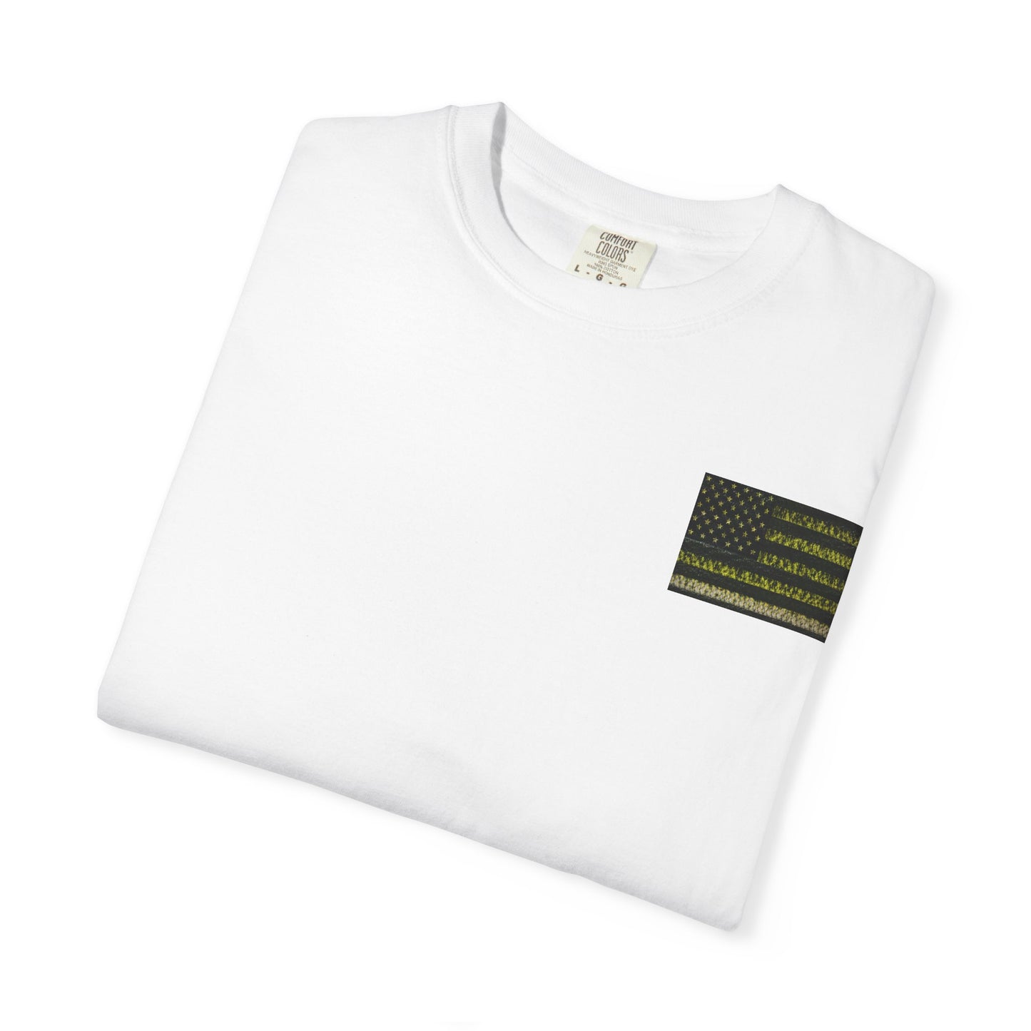 Bass Life T-Shirt — Retro American Flag Bass Fishing Tee
