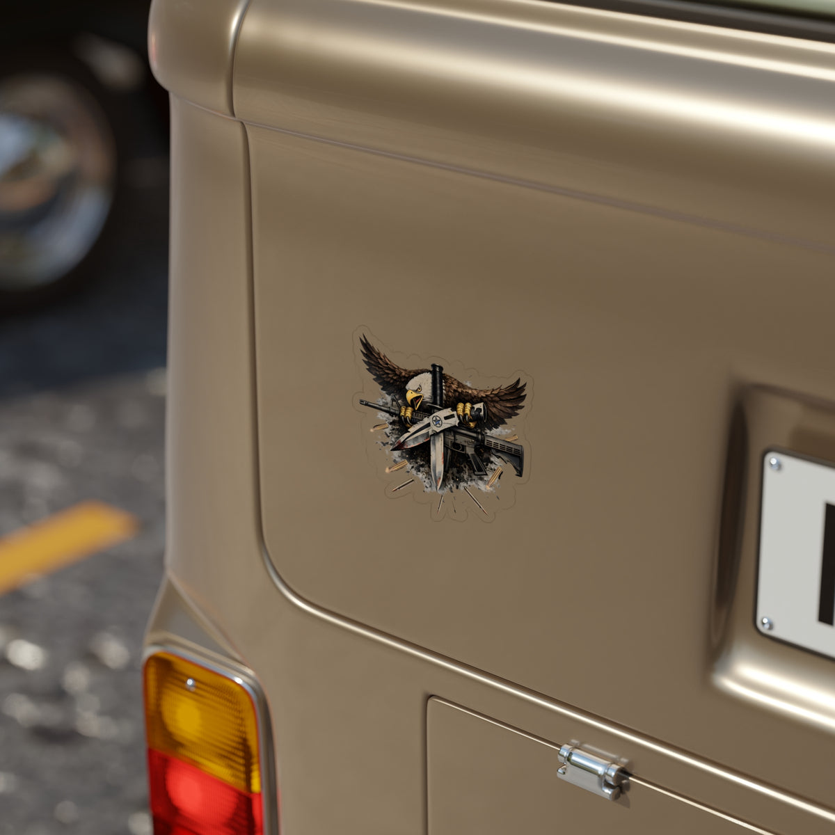 SWAT Operator Tactical Freedom Sticker — Die-Cut Outdoor Vinyl