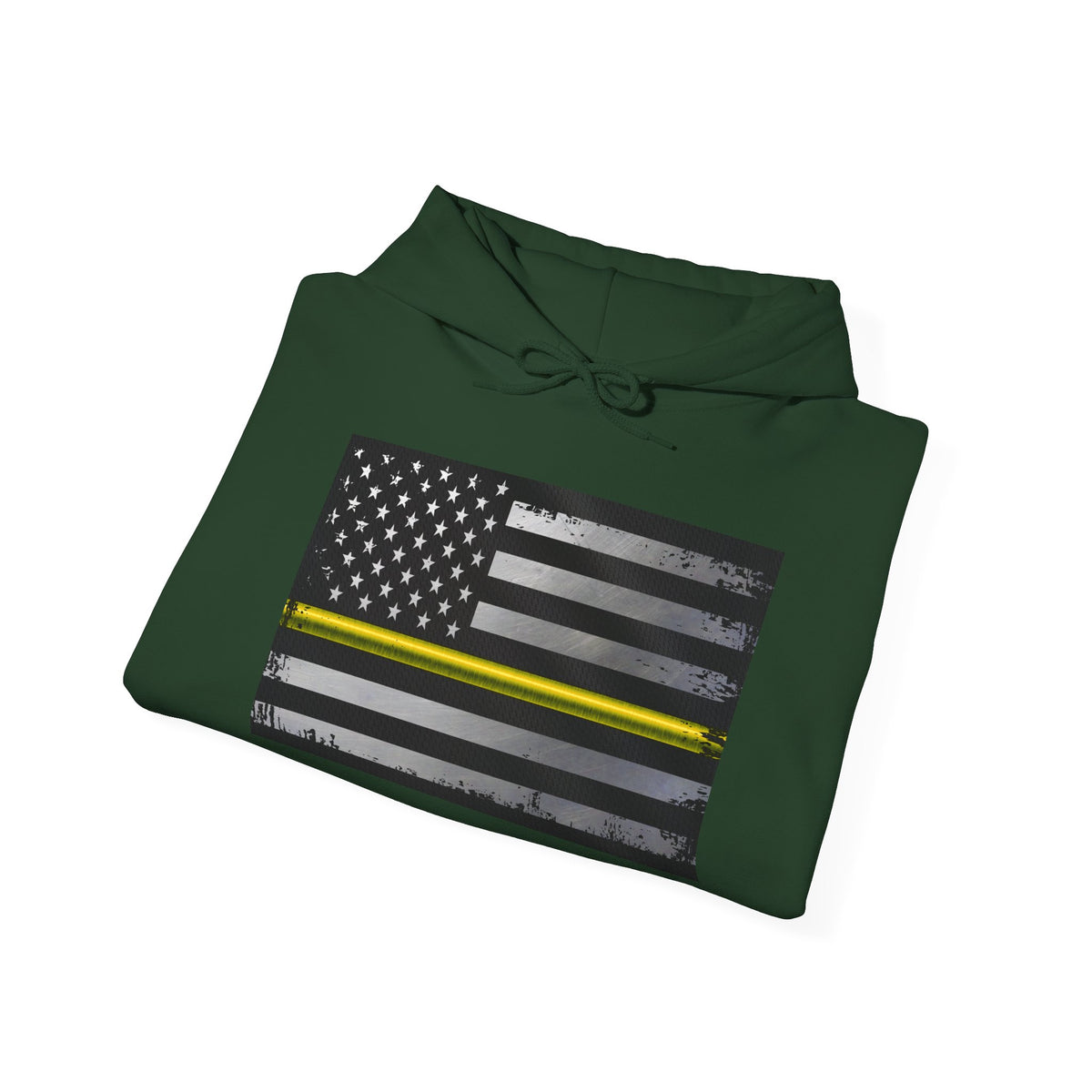 911 Dispatch Thin Yellow Line Hoodie - Dispatcher Support, Police Dispatcher Sweatshirt, Emergency Dispatcher Gift, First
