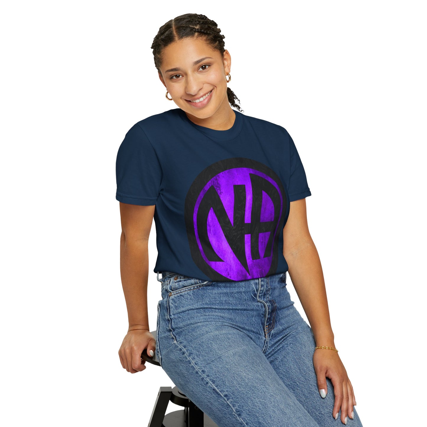 Narcotics Anonymous NA Logo – Purple & Black Recovery Symbol Art T-Shirt, Recovery T-Shirt