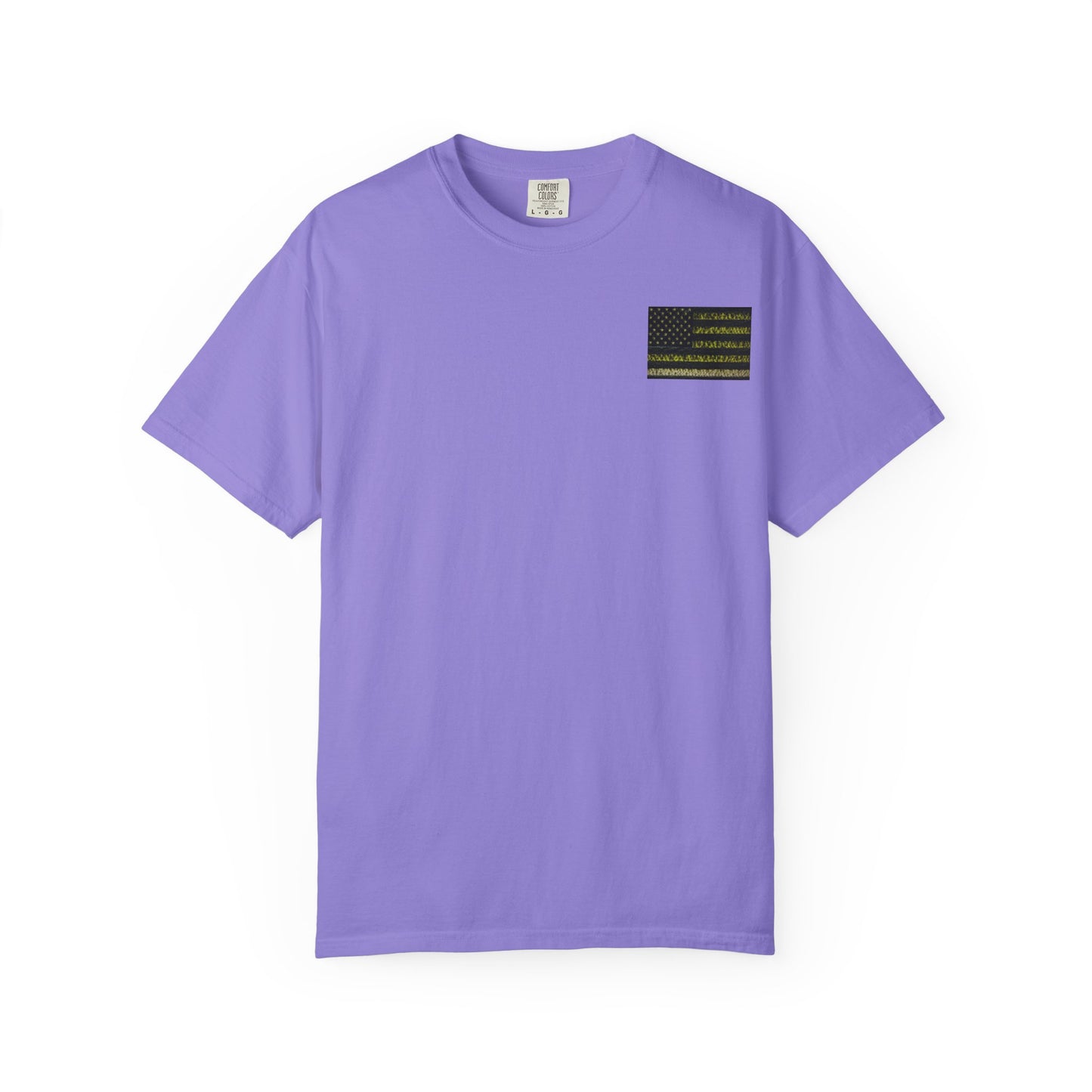 Bass Life T-Shirt — Retro American Flag Bass Fishing Tee