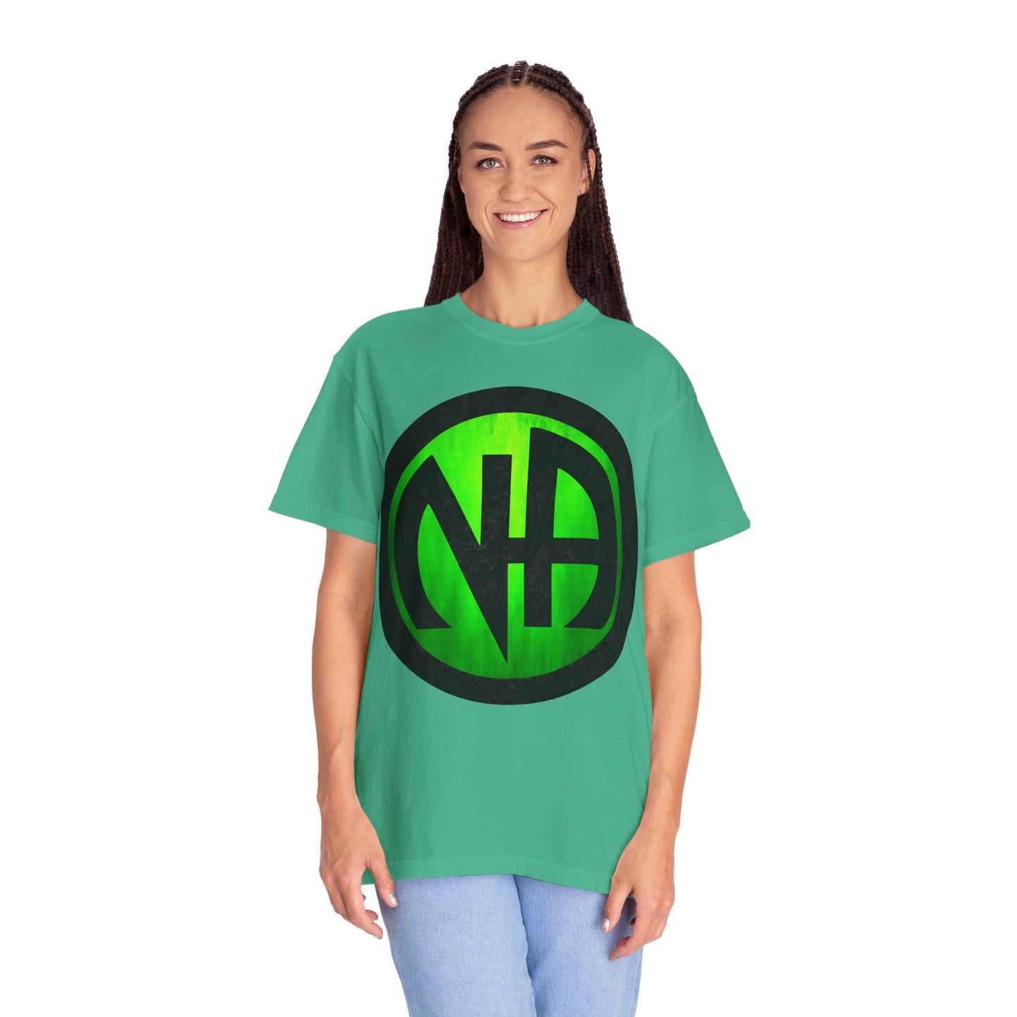 Narcotics Anonymous NA Logo – Green & Black Recovery Symbol Art T-Shirt, Recovery T-Shirt