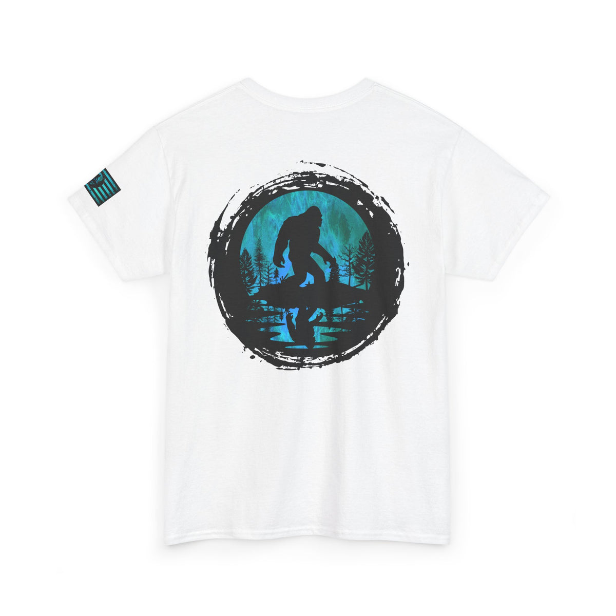 Bigfoot Adventure Unisex Heavy Cotton Tee – Perfect for Outdoorsy Souls, Nature Lovers, Hiking, Camping, Gifts