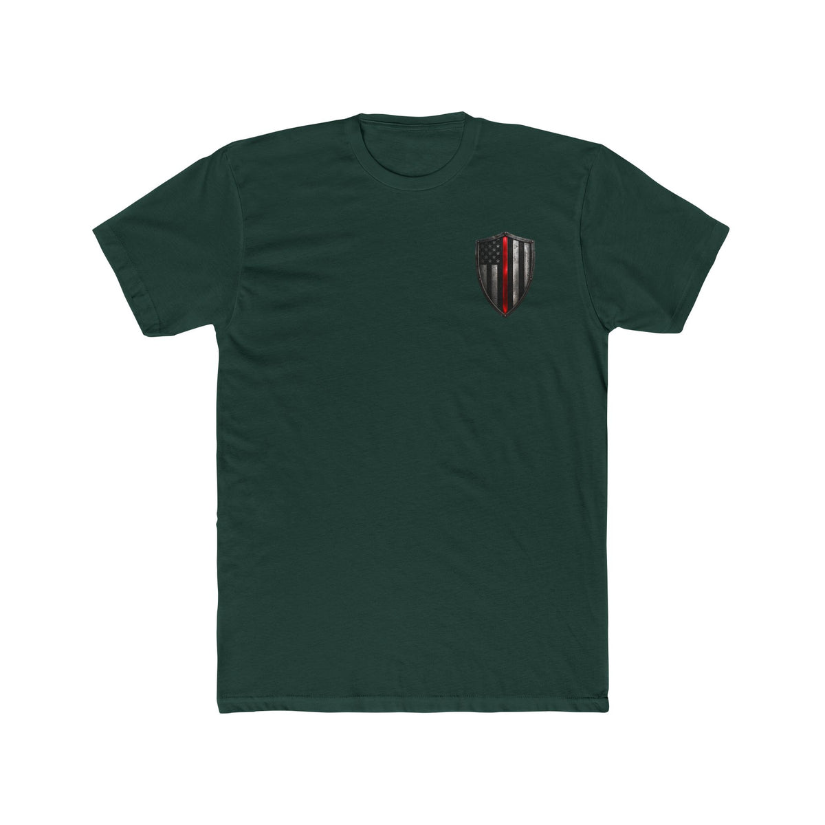 Skull Flag Tee — Distressed American Flag Skull T-Shirt