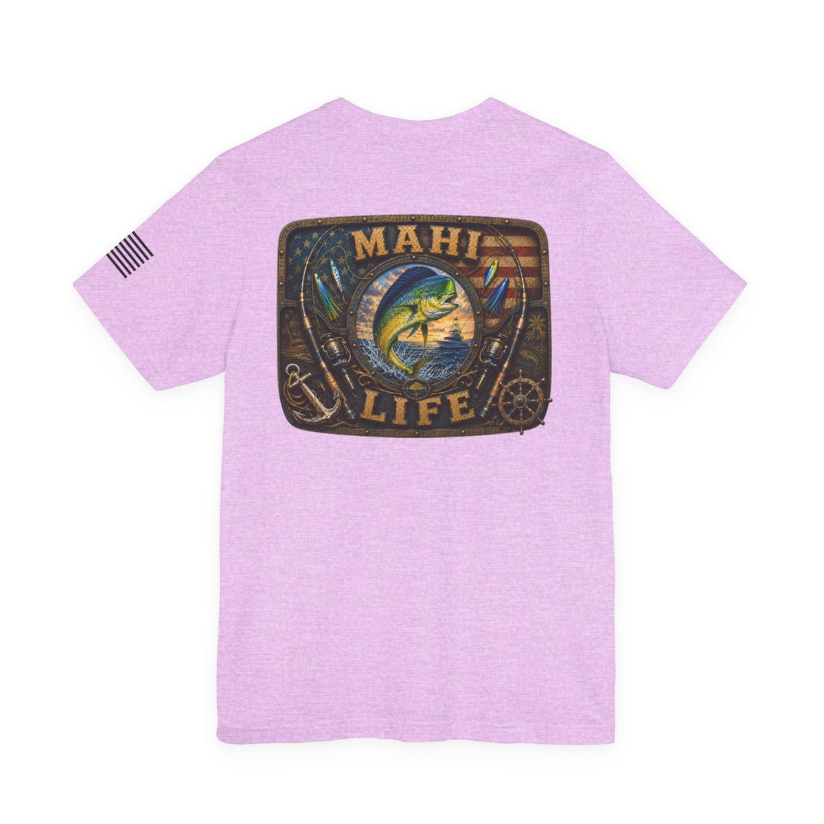 Mahi Life Mahi Mahi Fishing T-Shirt – WRAEVN OUTDOORS Offshore Angler Tee
