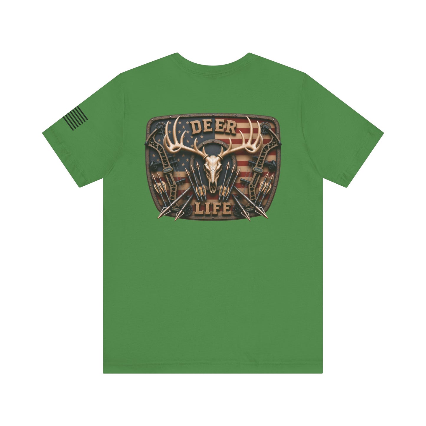 Deer Life American Bowhunting T-Shirt – WRAEVN OUTDOORS Whitetail Hunter Tee