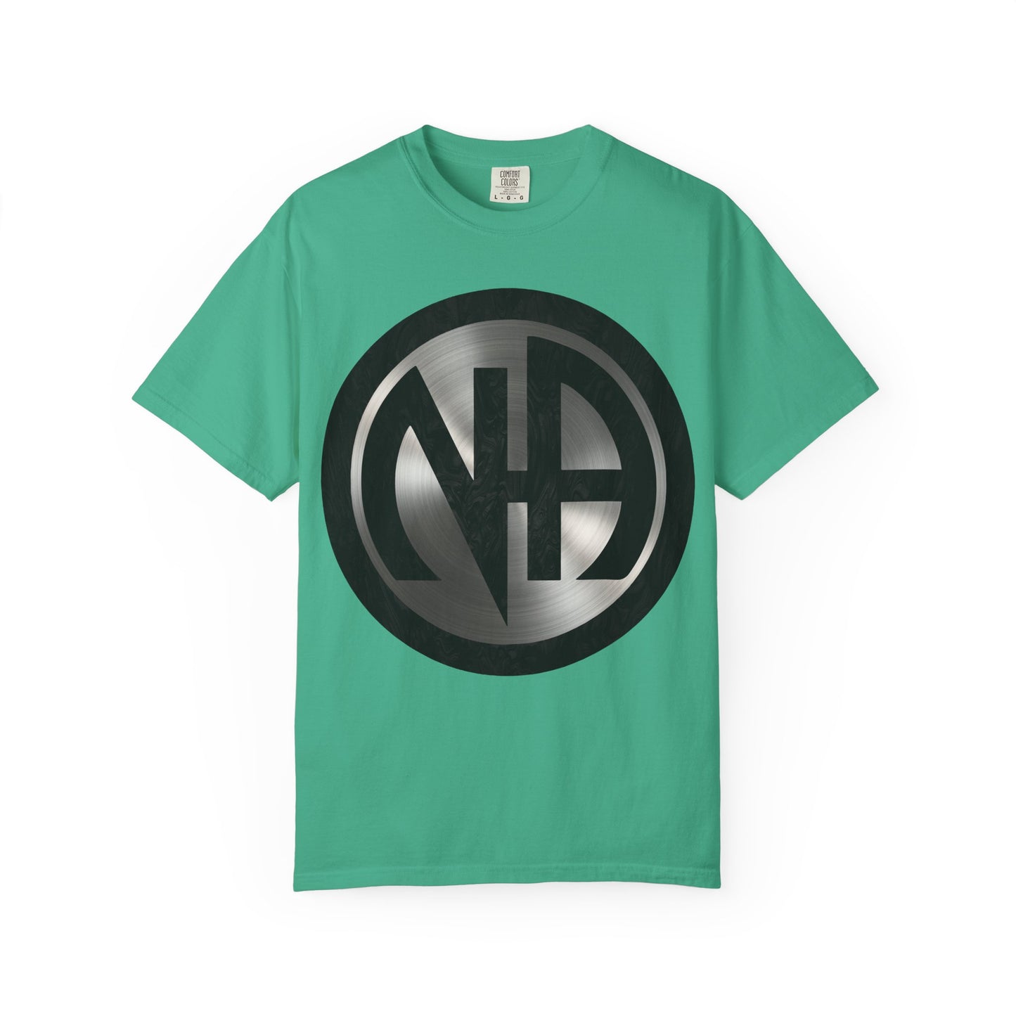 Narcotics Anonymous NA Logo – Metal & Black Recovery Symbol Art T-Shirt, Recovery T-Shirt