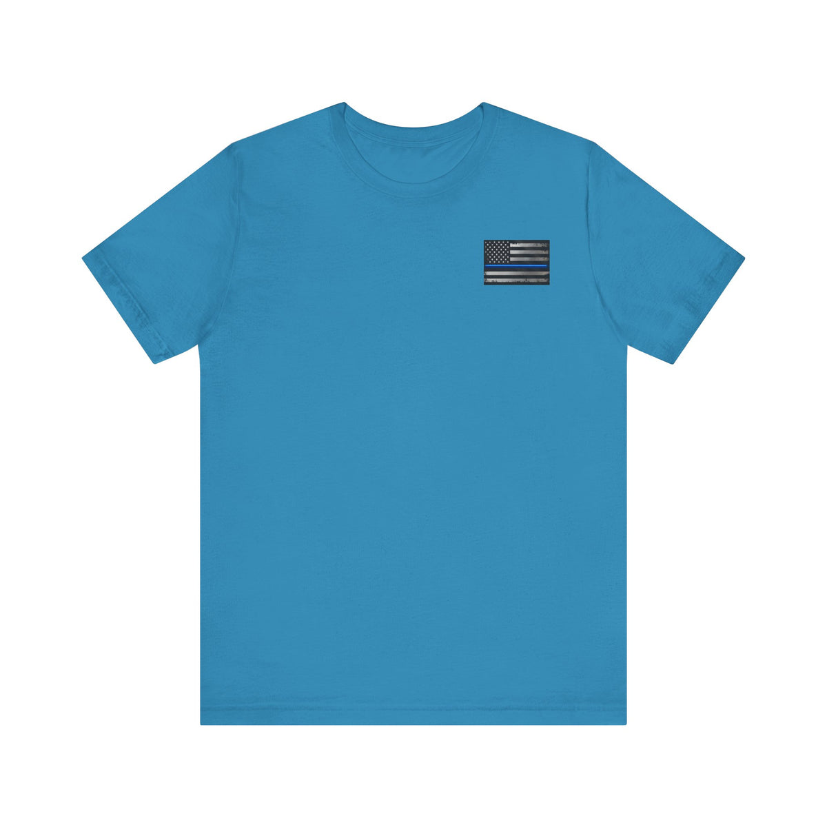 K9 Blue Line Paw Print Tee