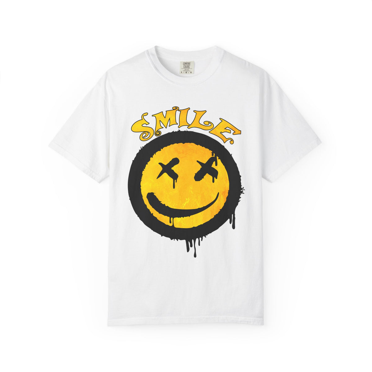 Smiley Face Unisex T-shirt - Embrace Positivity, Casual Wear, Gift for Friends, Mood Lifting Apparel, Fun Graphic Tee
