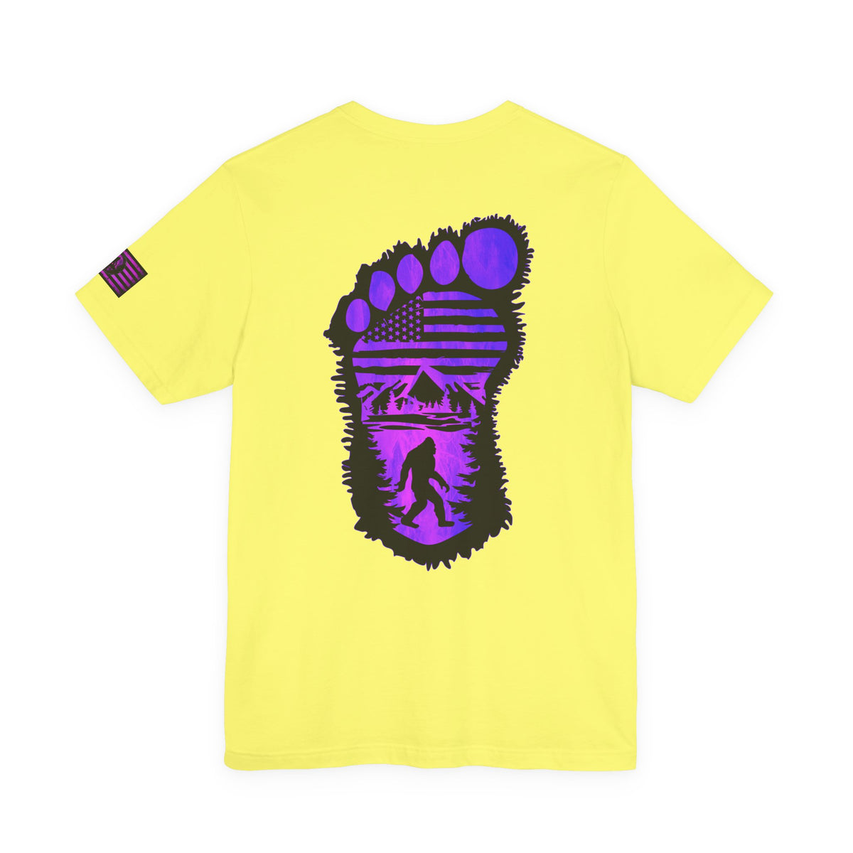 Bigfoot Adventure Unisex Tee, Retro Graphic Shirt, Nature Lover Gift, Camping Shirt, Outdoorsy Apparel, Summer Style