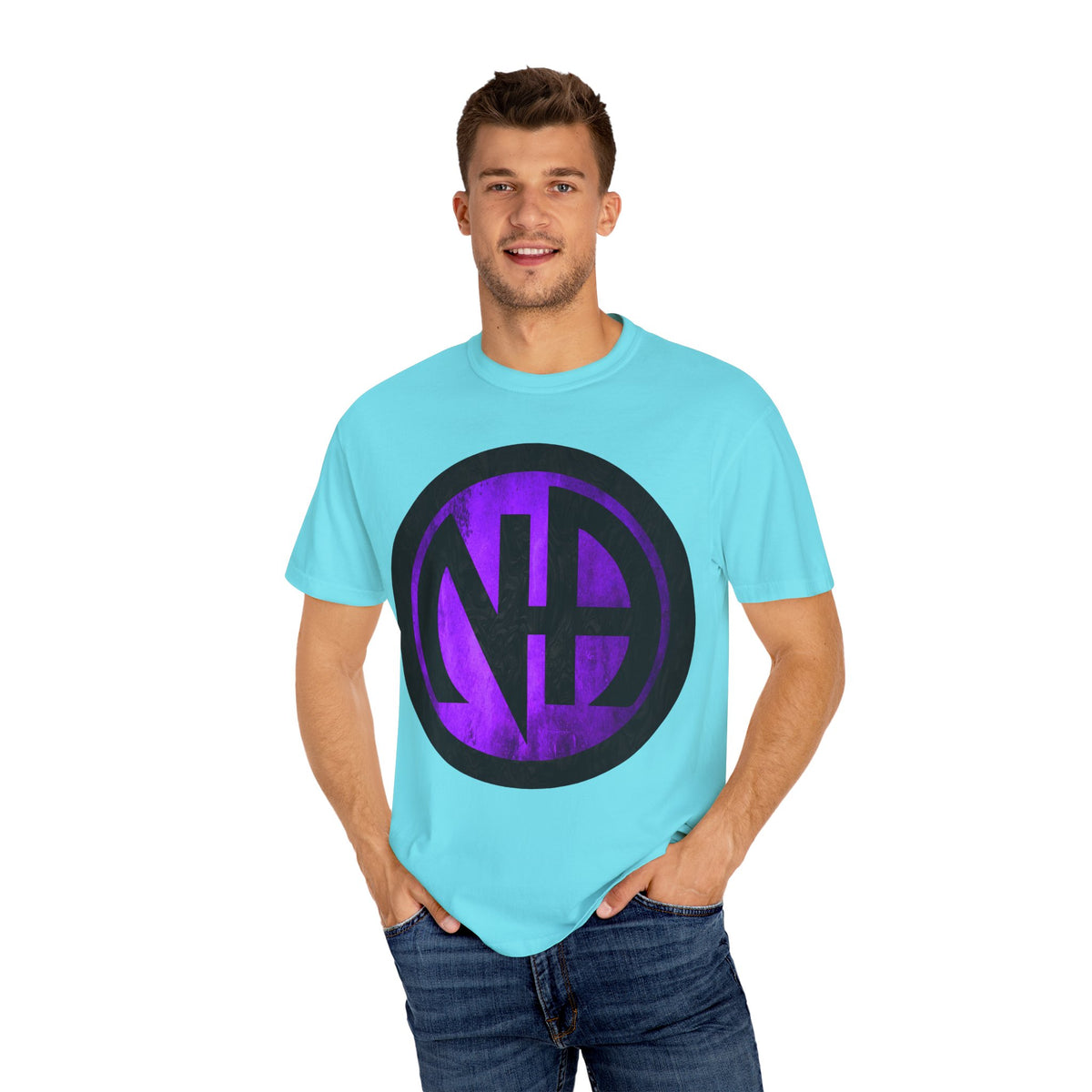 Narcotics Anonymous NA Logo – Purple & Black Recovery Symbol Art T-Shirt, Recovery T-Shirt