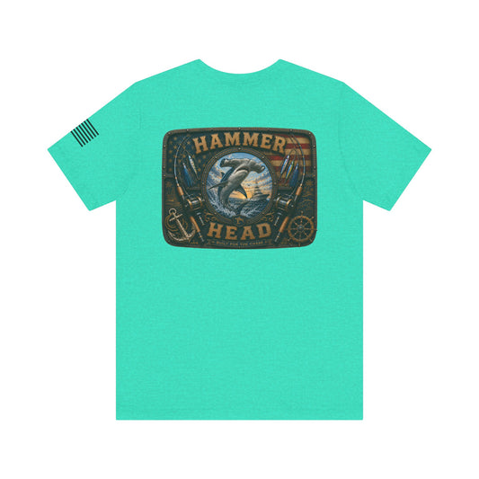 Hammerhead Life Shark Fishing T-Shirt – WRAEVN OUTDOORS Offshore Angler Tee