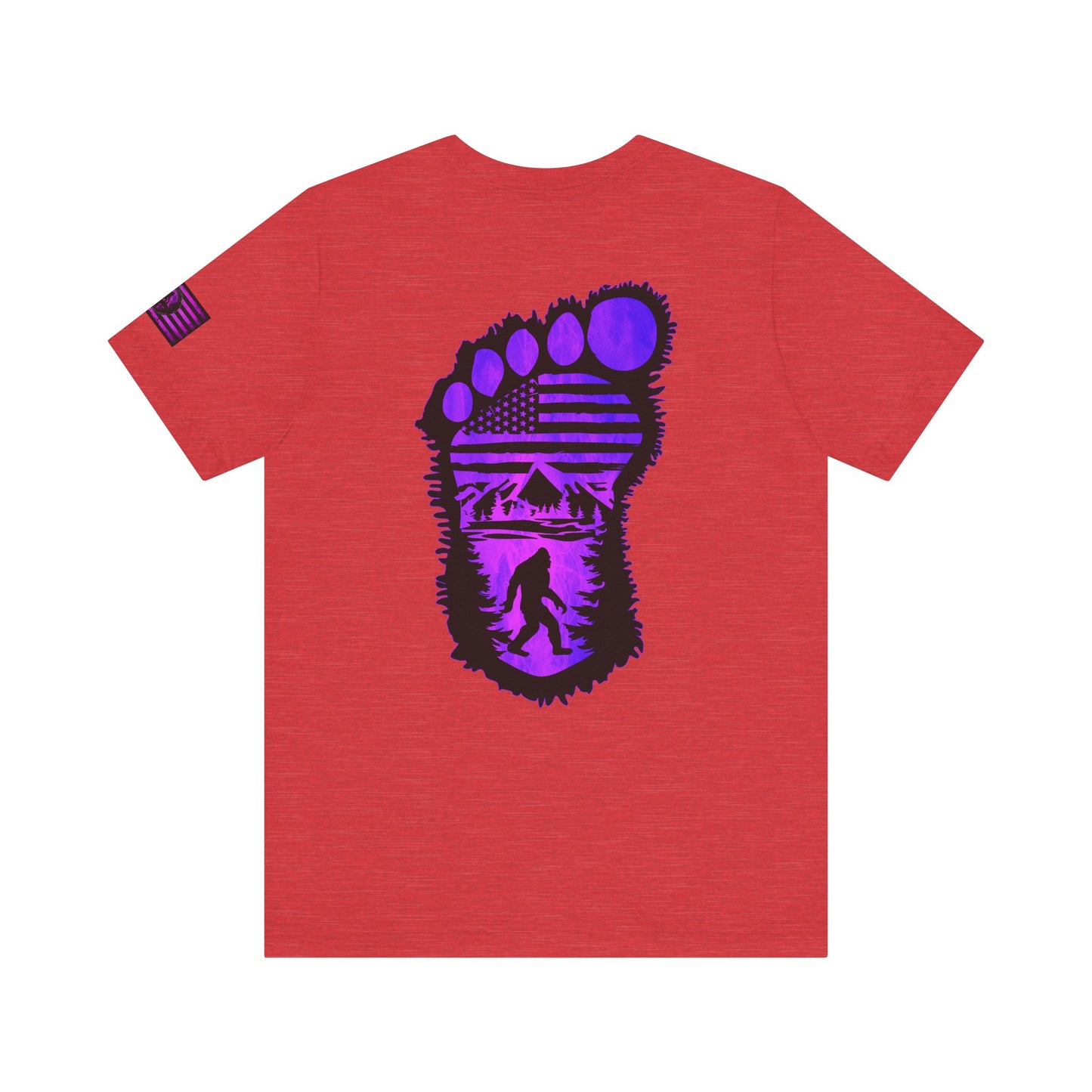 Bigfoot Adventure Unisex Tee, Retro Graphic Shirt, Nature Lover Gift, Camping Shirt, Outdoorsy Apparel, Summer Style