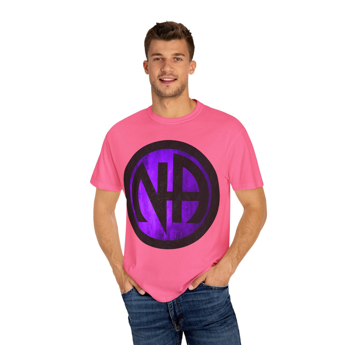Narcotics Anonymous NA Logo – Purple & Black Recovery Symbol Art T-Shirt, Recovery T-Shirt