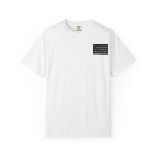 Bass Life T-Shirt — Retro American Flag Bass Fishing Tee
