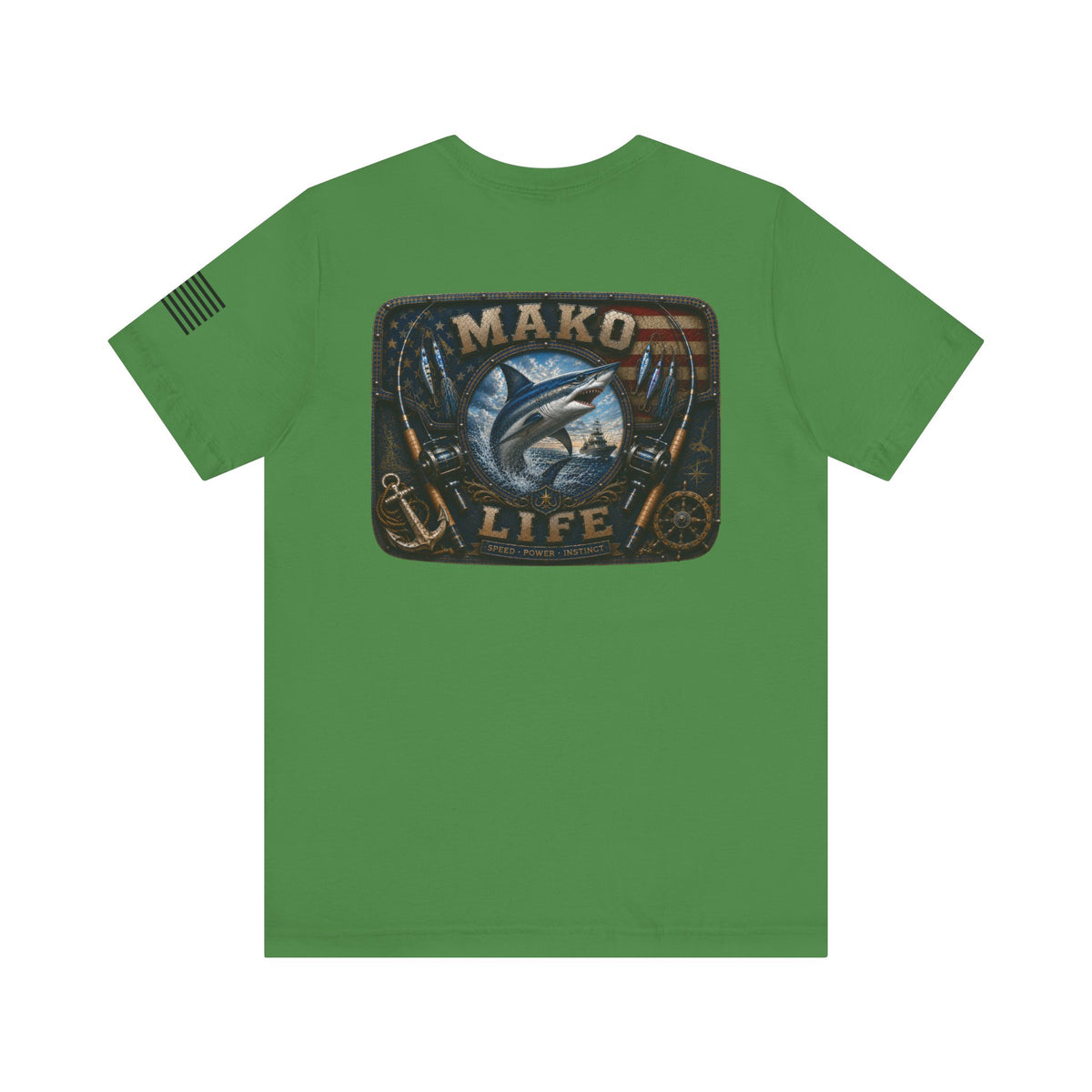 Mako Life Shark Fishing T-Shirt – WRAEVN OUTDOORS Offshore Angler Tee