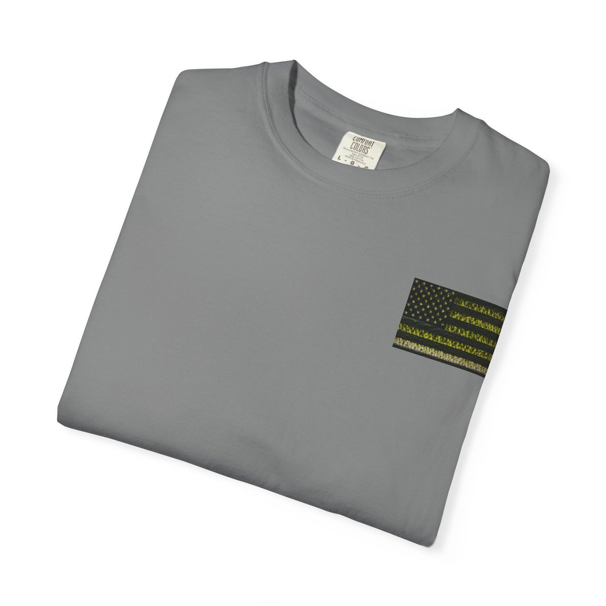 Bass Life T-Shirt — Retro American Flag Bass Fishing Tee