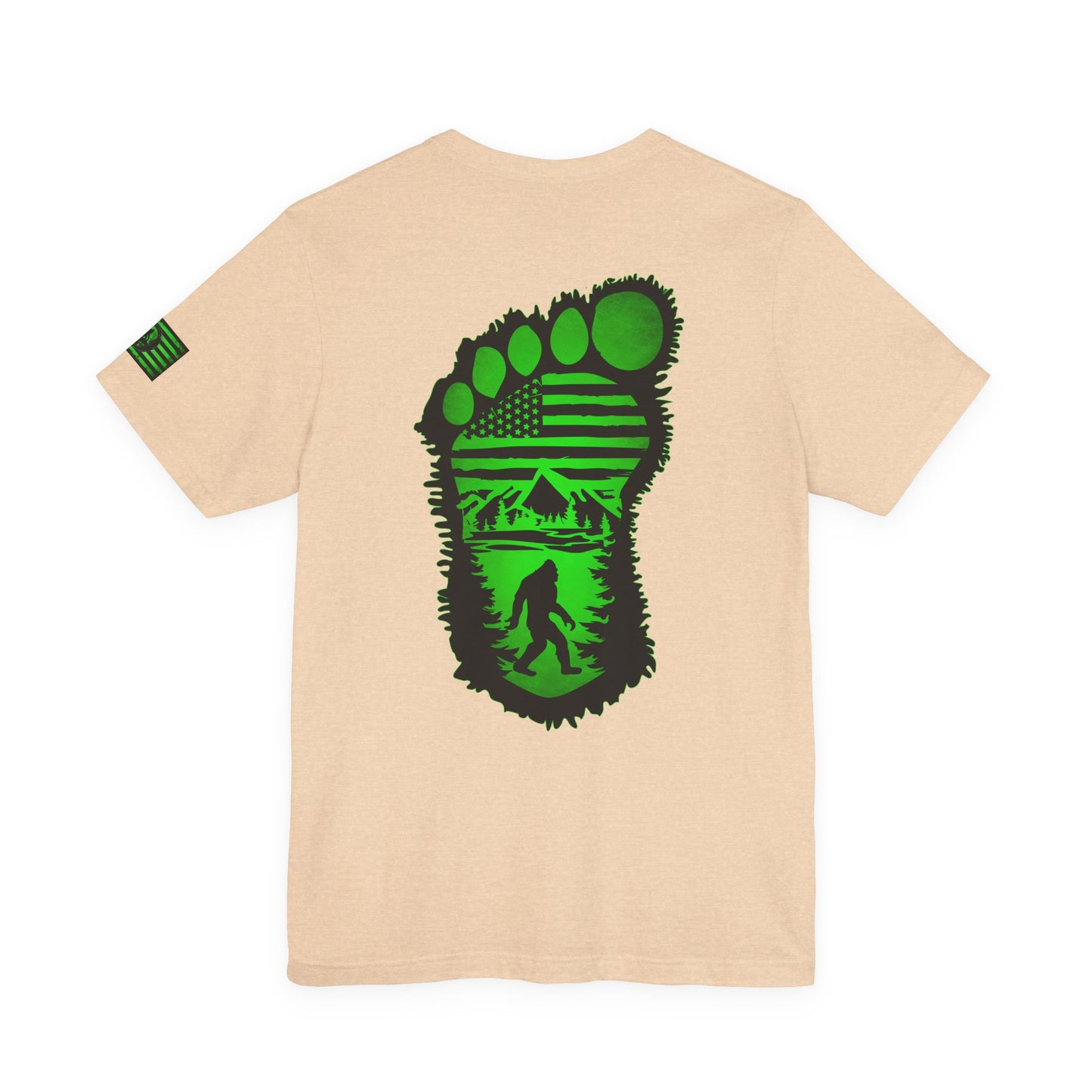 Bigfoot Adventure Tee, Unisex Graphic Tee, Nature Lovers Shirt, Hiking Outfit, Outdoor Exploration Clothing