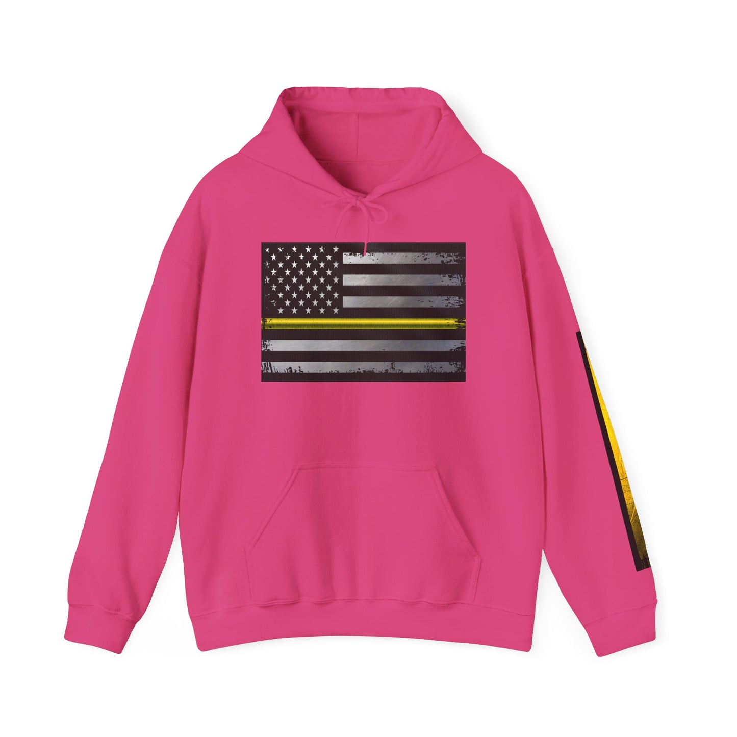 911 Dispatch Thin Yellow Line Hoodie - Dispatcher Support, Police Dispatcher Sweatshirt, Emergency Dispatcher Gift, First