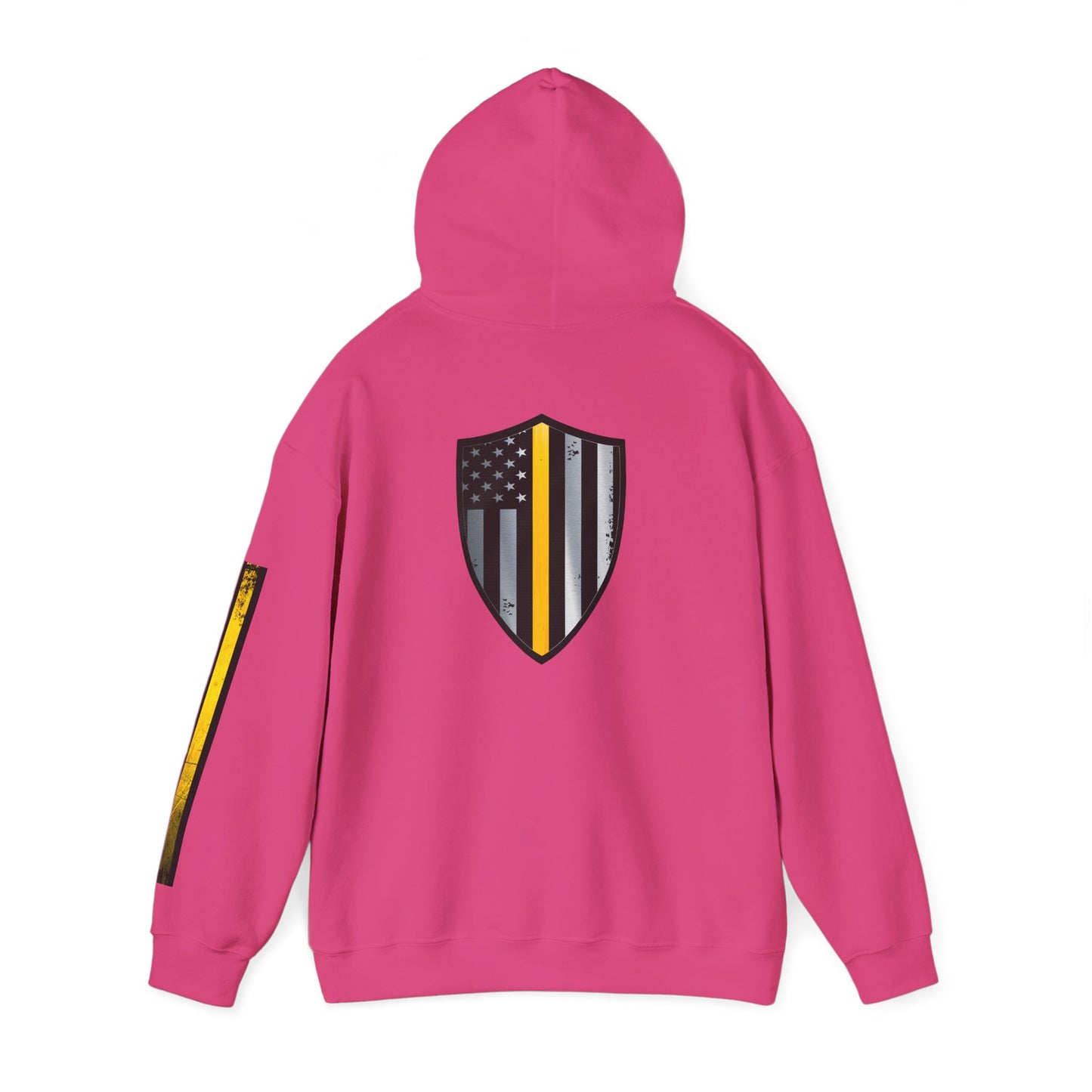 911 Dispatch Thin Yellow Line Hoodie - Dispatcher Support, Police Dispatcher Sweatshirt, Emergency Dispatcher Gift, First